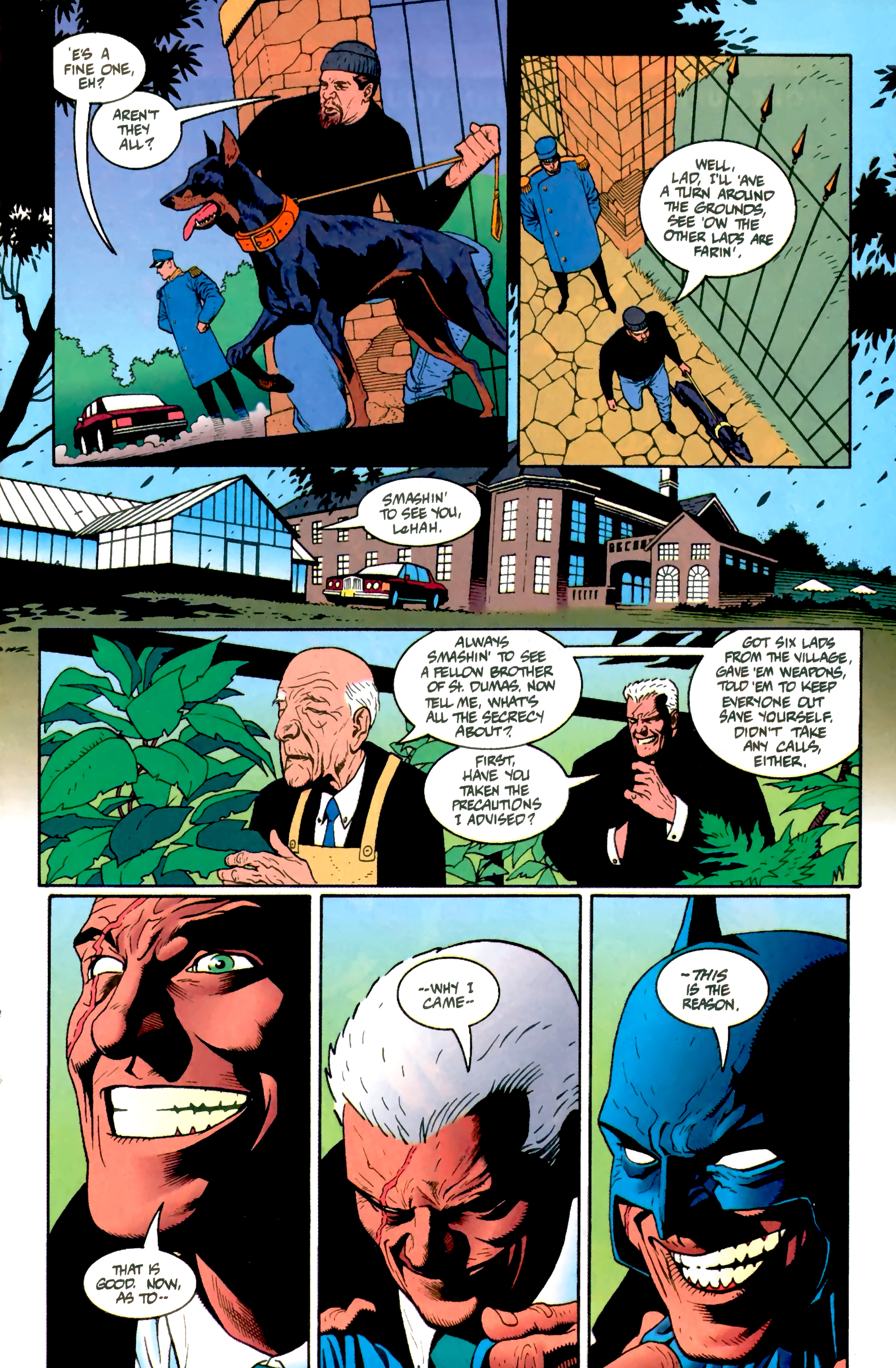 Read online Batman: Sword of Azrael comic -  Issue #3 - 22