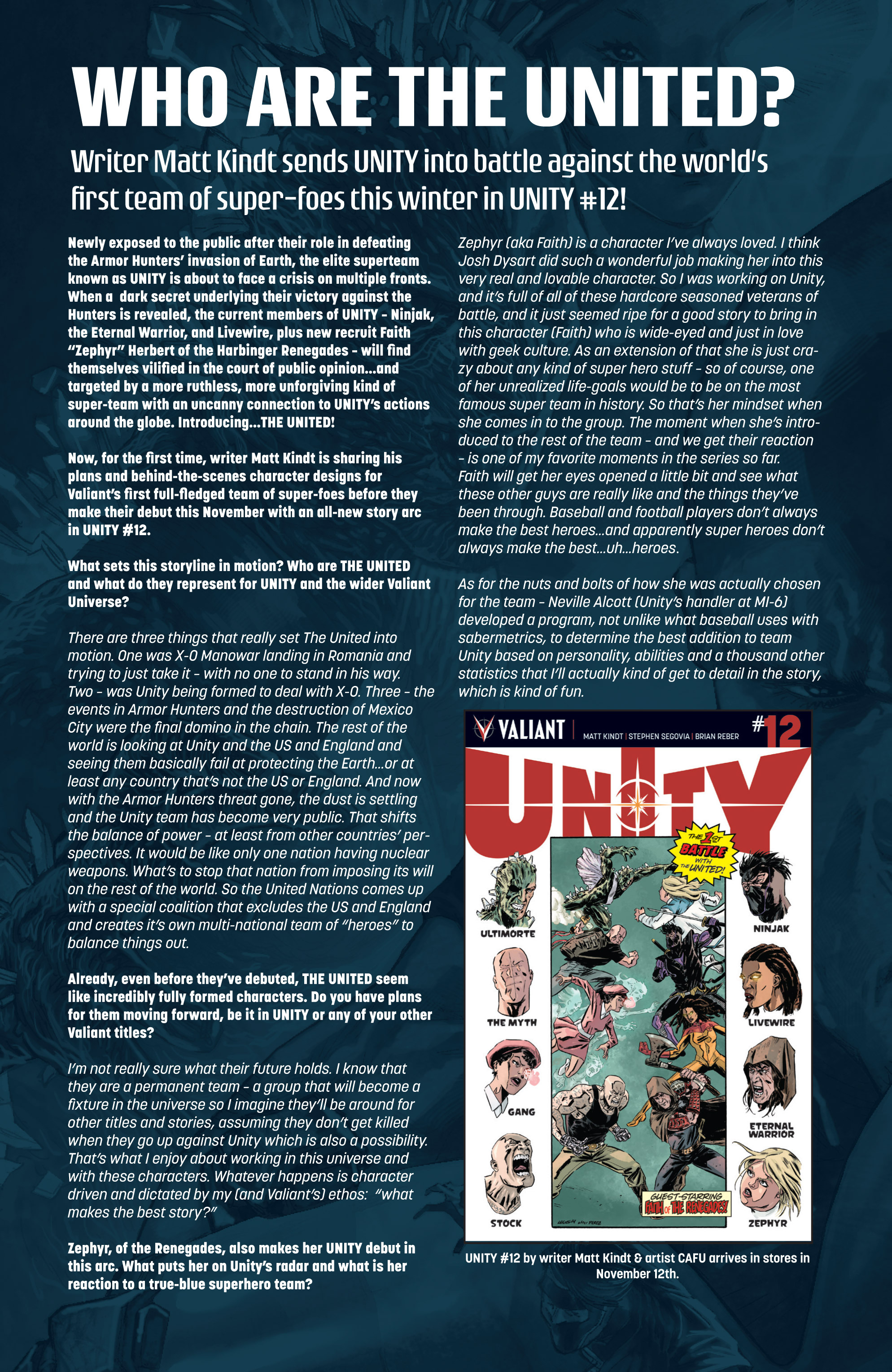 Read online Unity (2013) comic -  Issue #0 - 27
