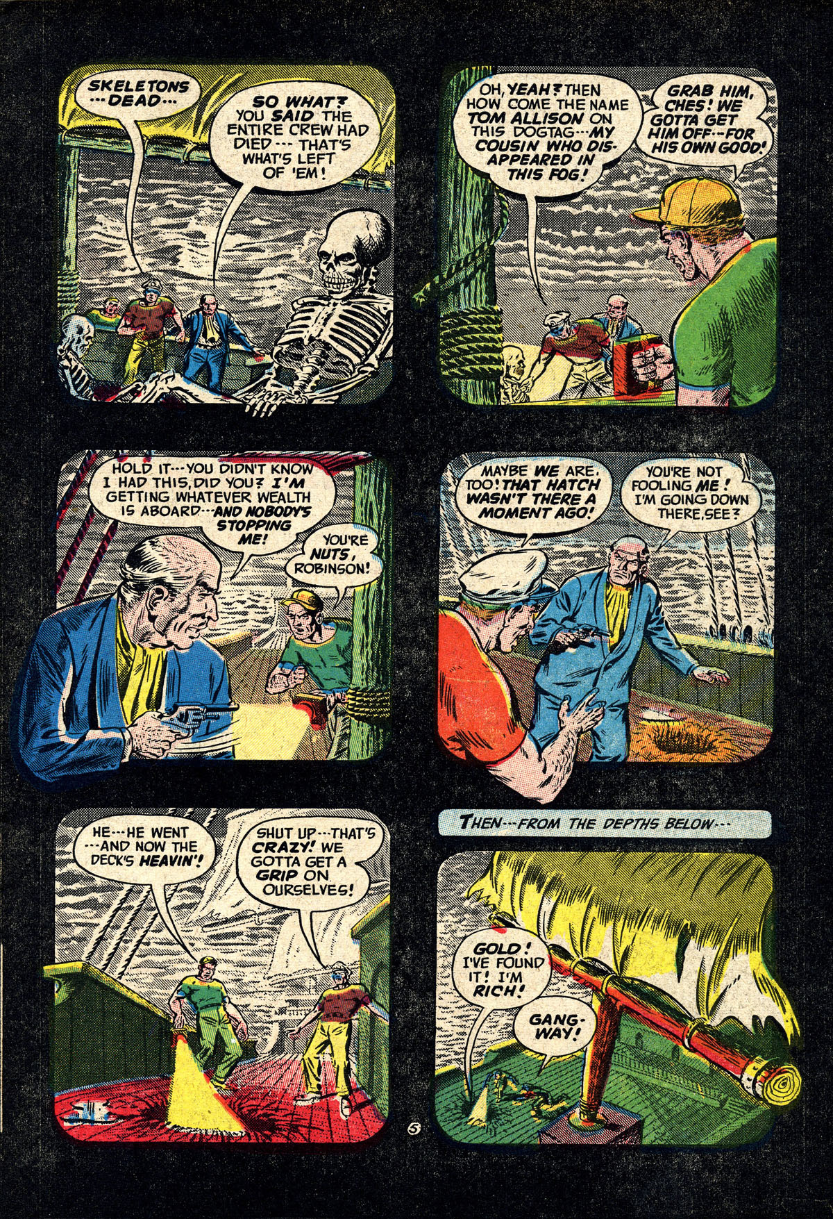 Read online Adventures Into The Unknown comic -  Issue #52 - 7