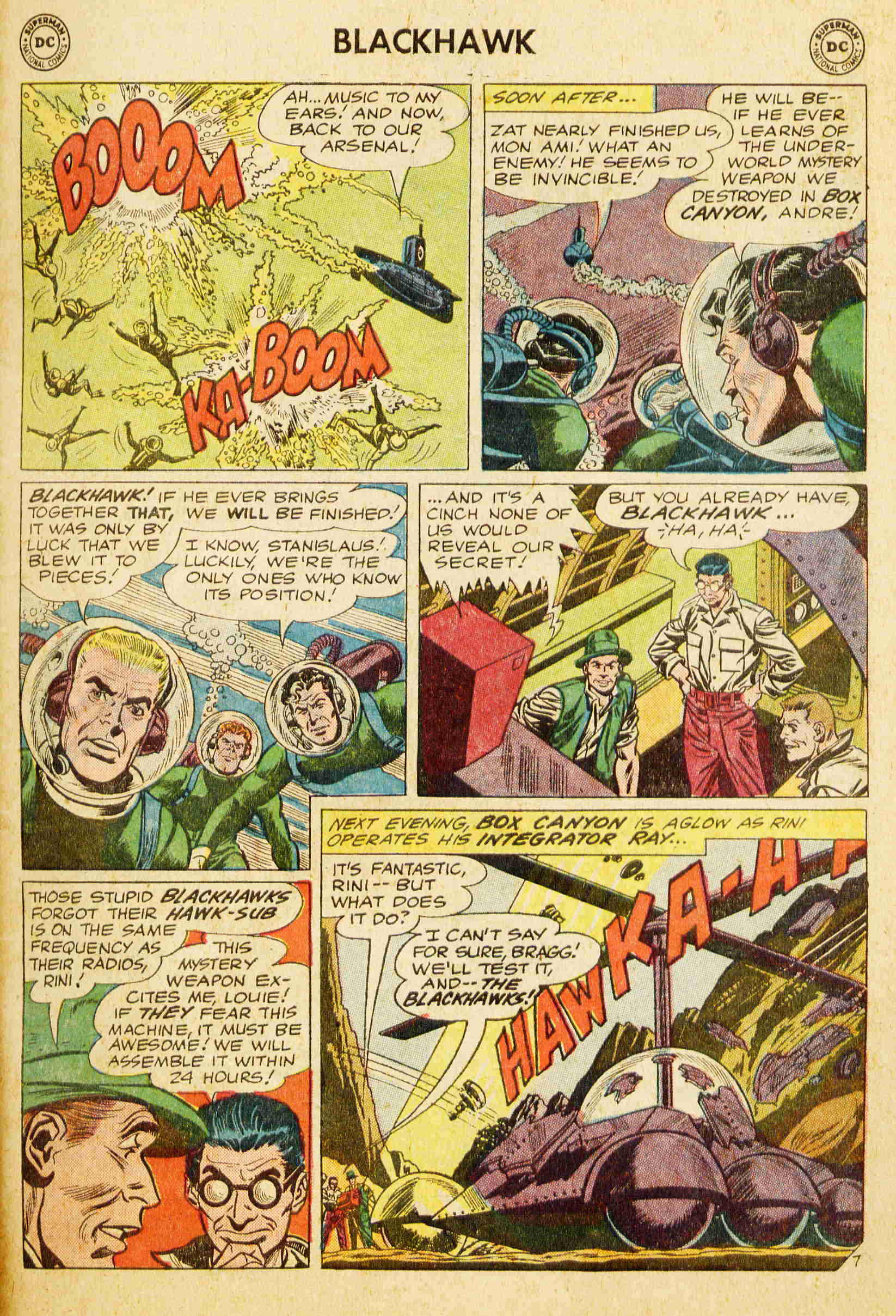 Read online Blackhawk (1957) comic -  Issue #158 - 29
