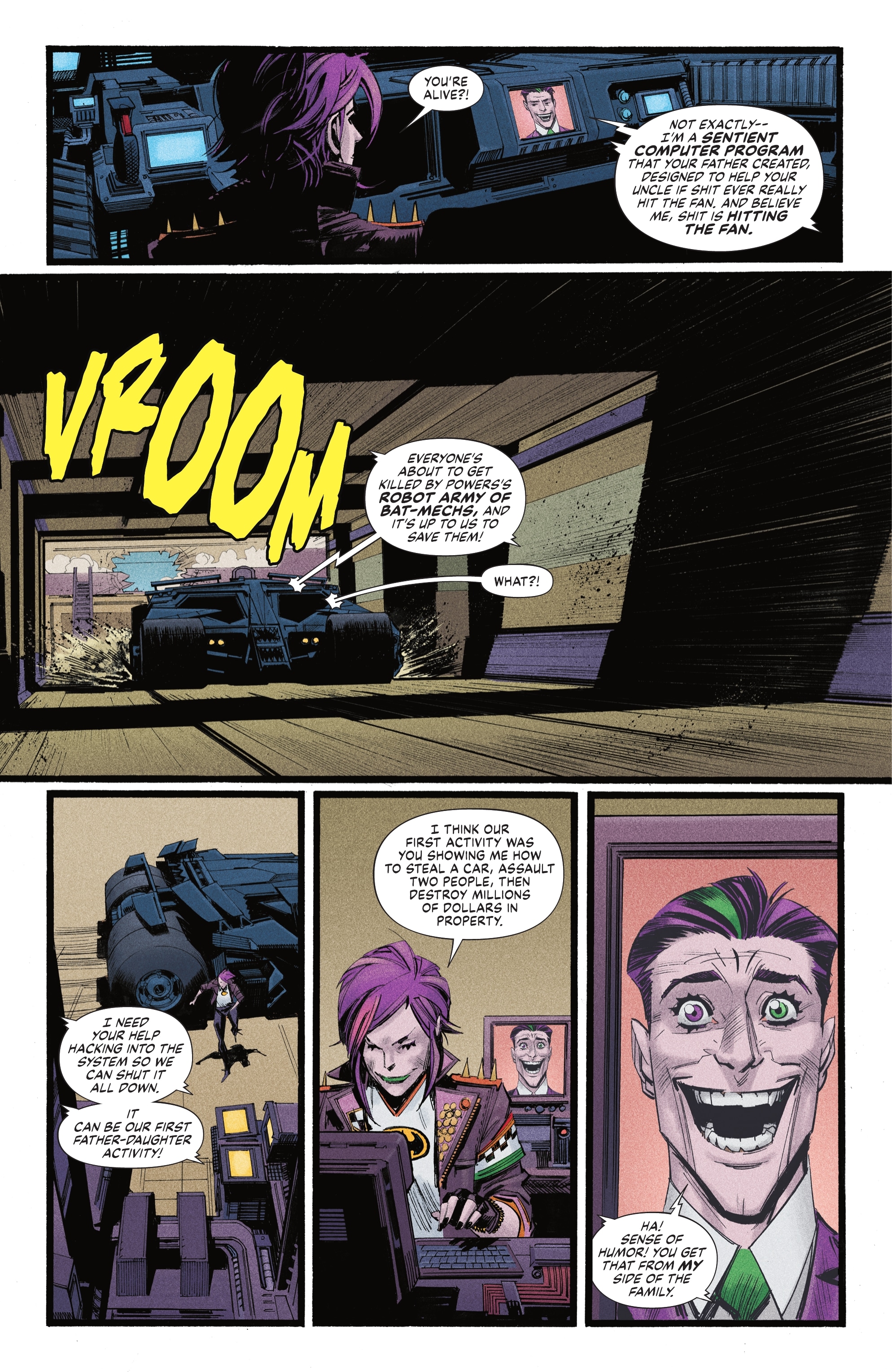 Read online Batman: Beyond the White Knight comic -  Issue #8 - 22