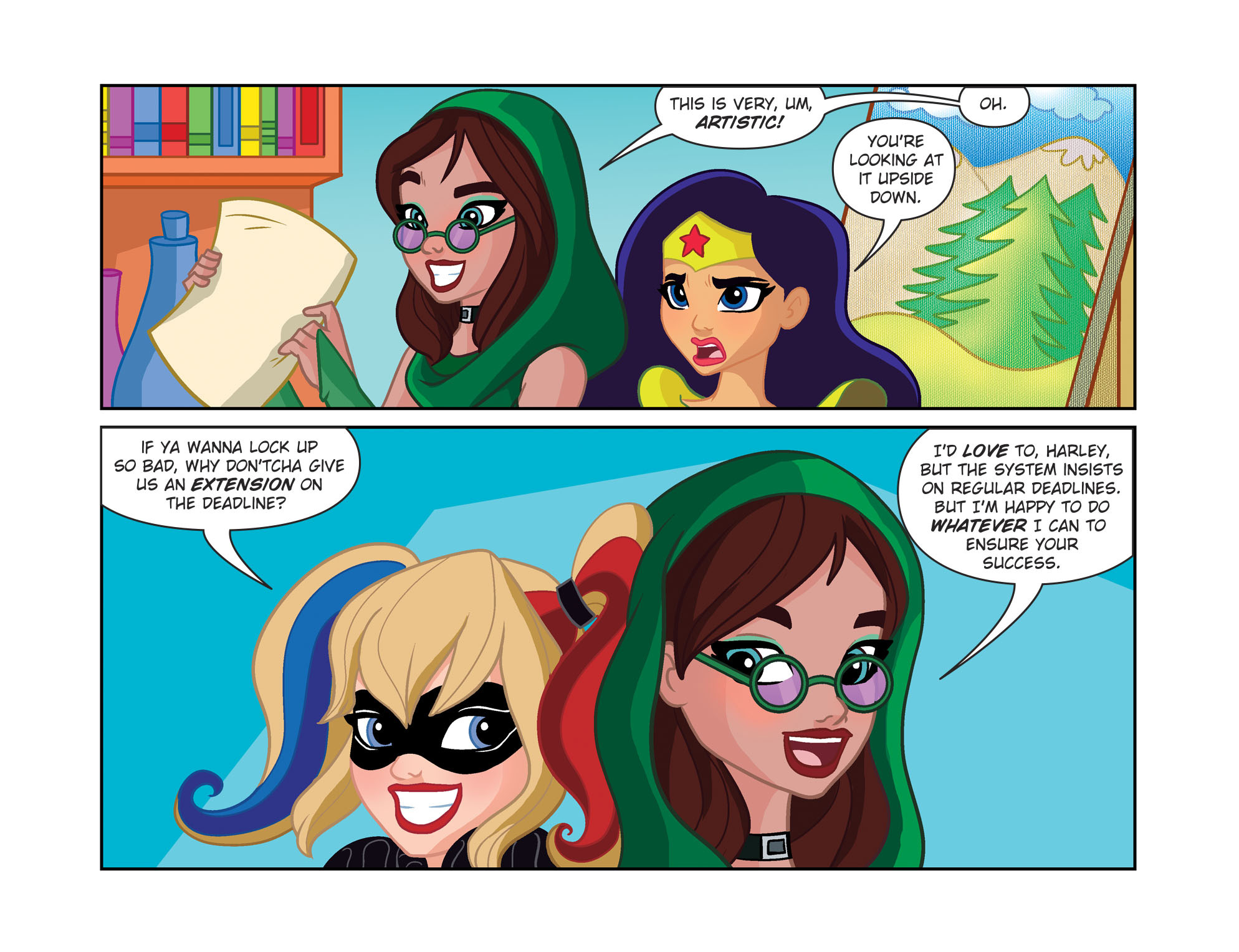 Read online DC Super Hero Girls: Out of the Bottle comic -  Issue #1 - 17