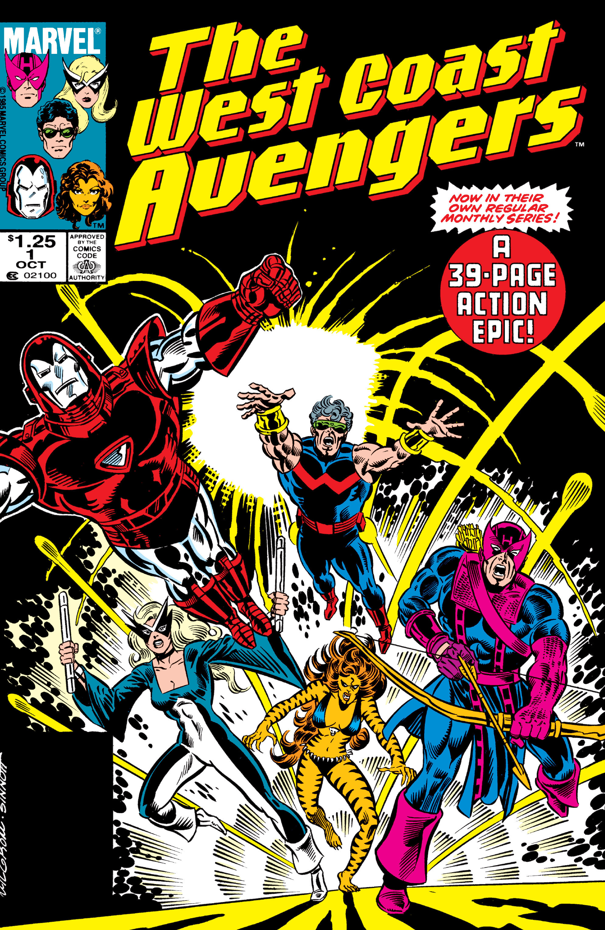 Read online West Coast Avengers (1985) comic -  Issue #1 - 1