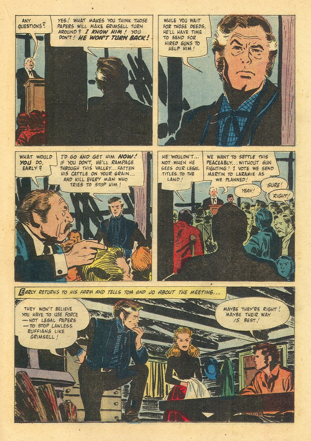 Read online Four Color Comics comic -  Issue #846 - 21