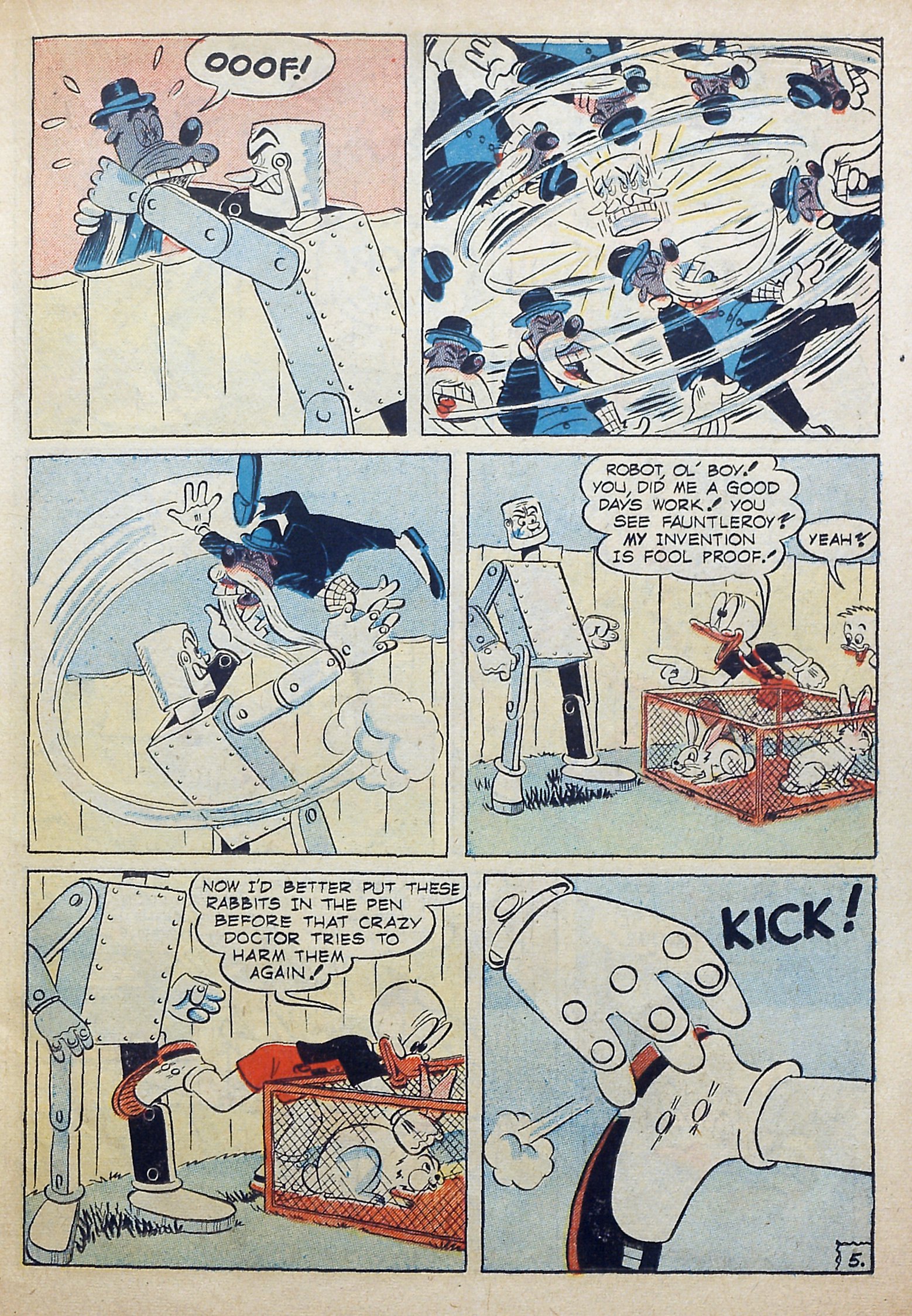 Read online Super Duck Comics comic -  Issue #41 - 19