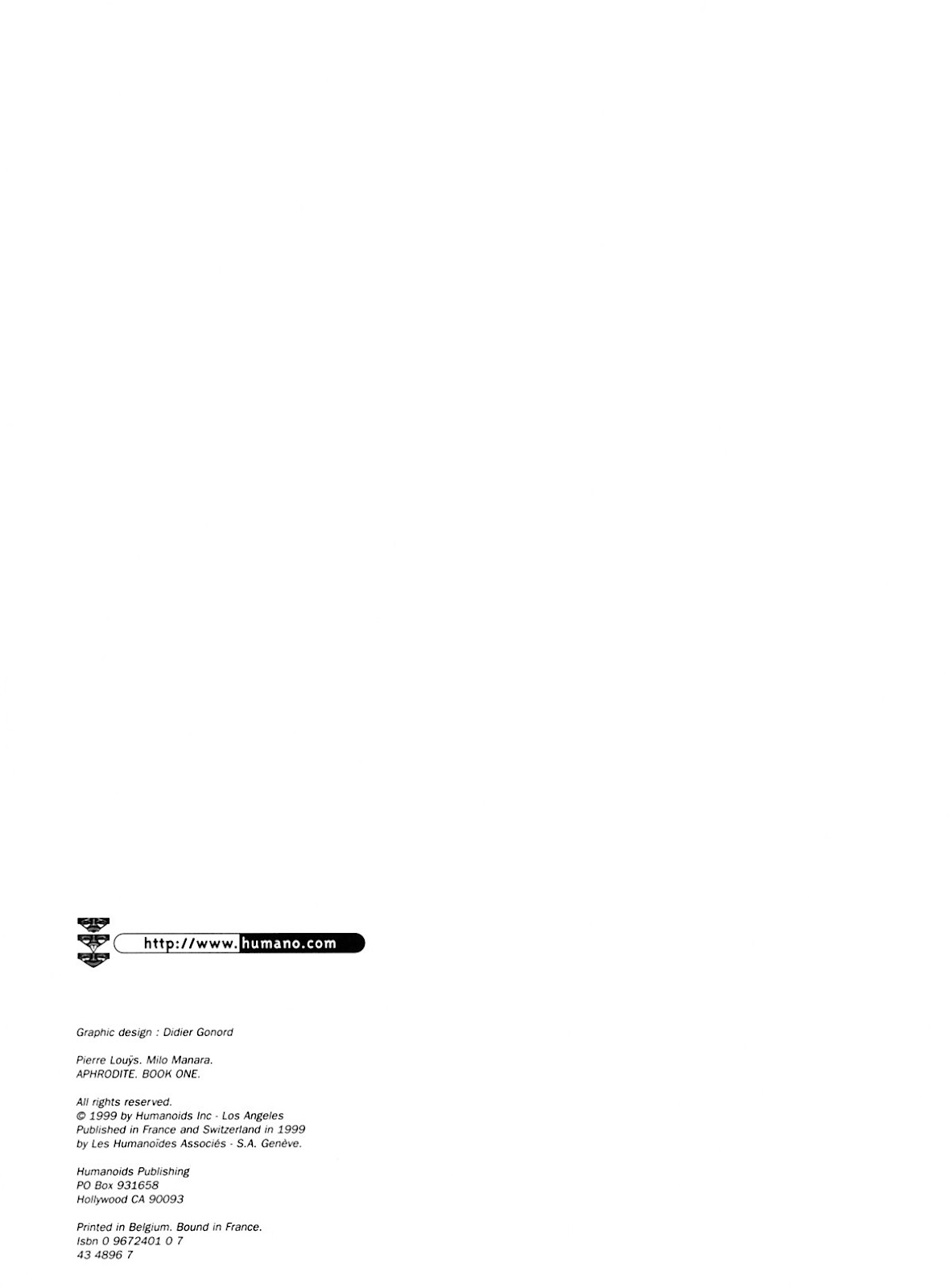 Read online Aphrodite comic -  Issue # TPB - 3