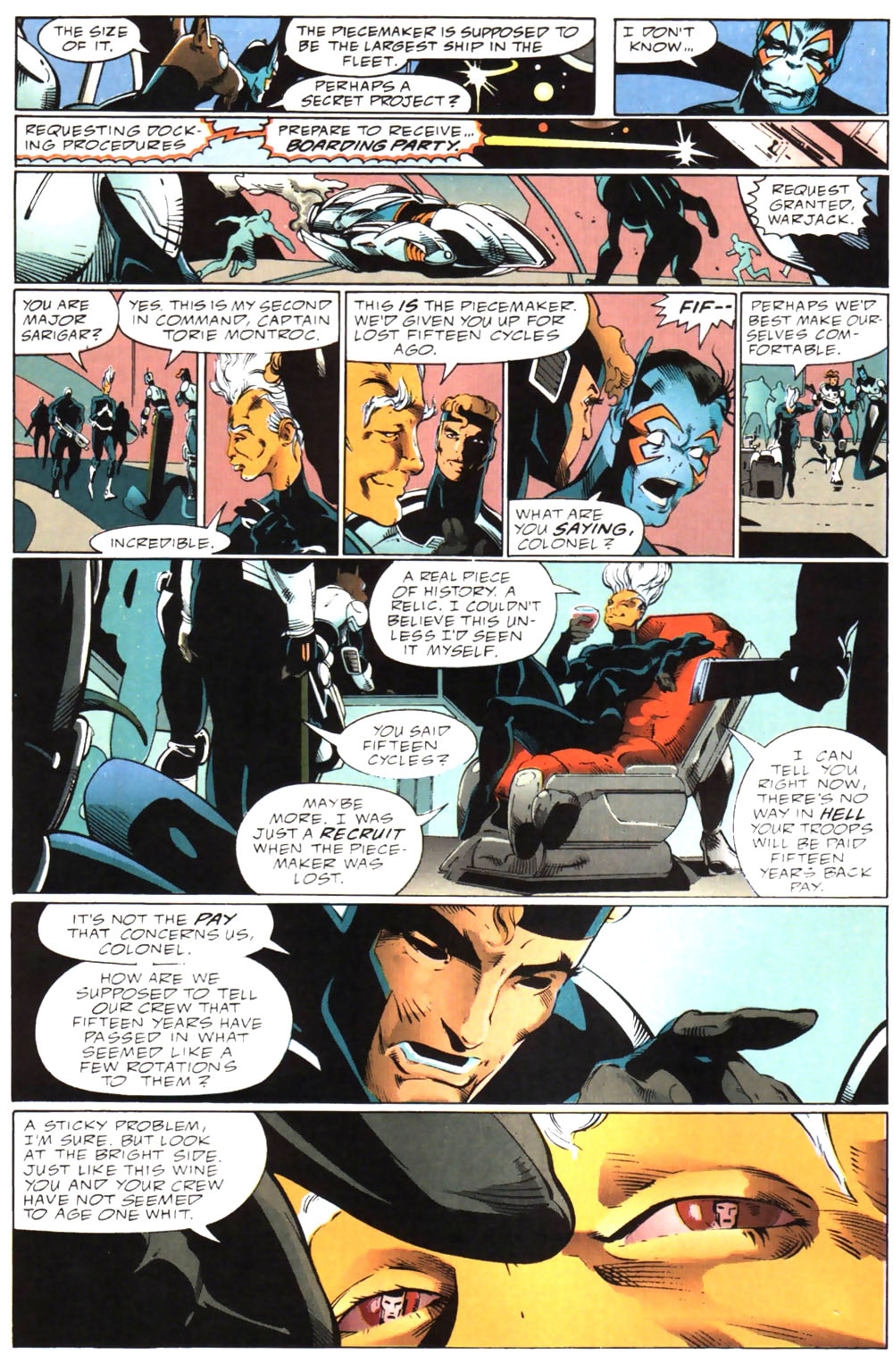 Read online Alien Legion: On the Edge comic -  Issue #3 - 20