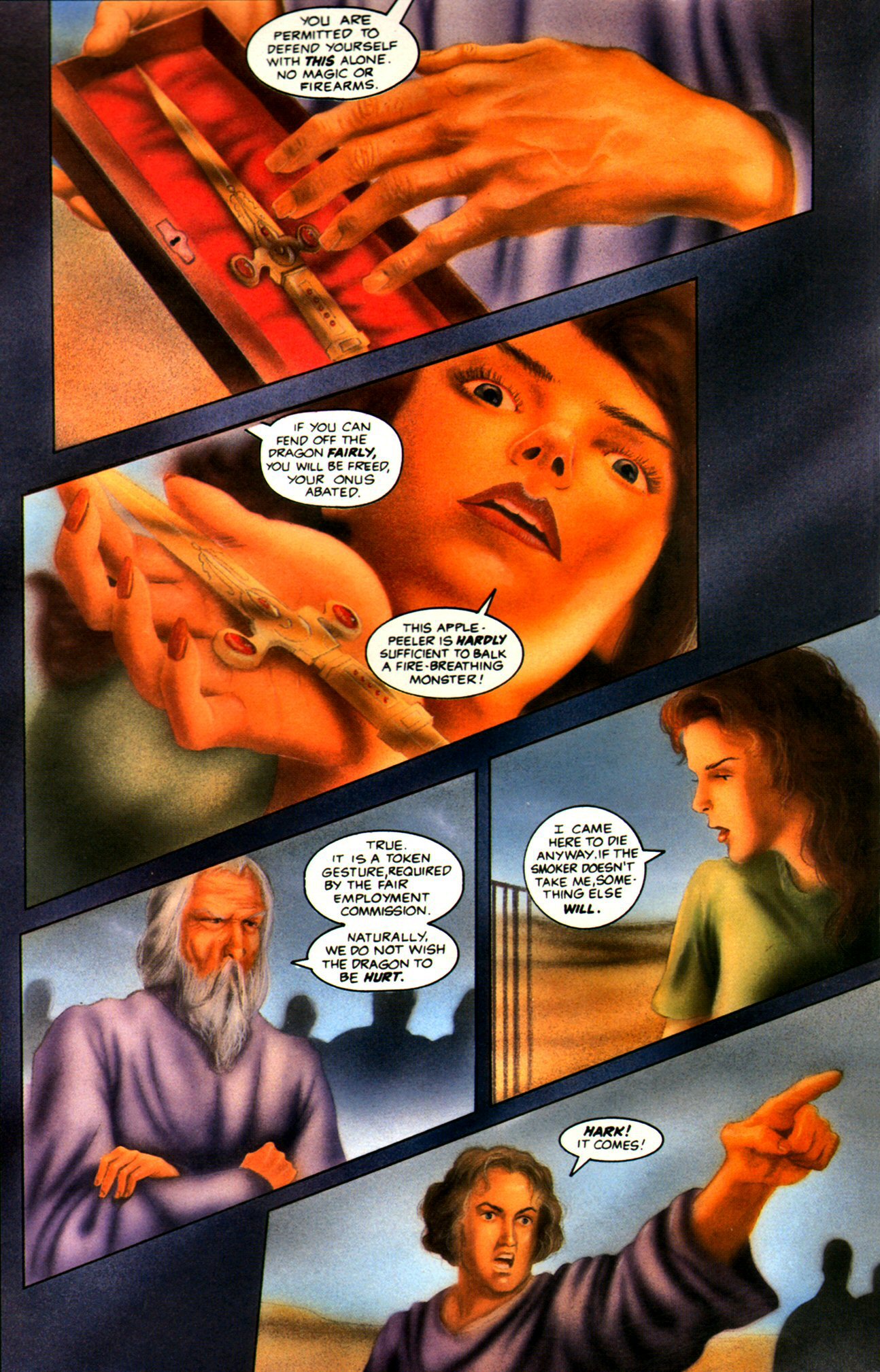 Read online Piers Anthony's Incarnations of Immortality: On A Pale Horse comic -  Issue #5 - 22