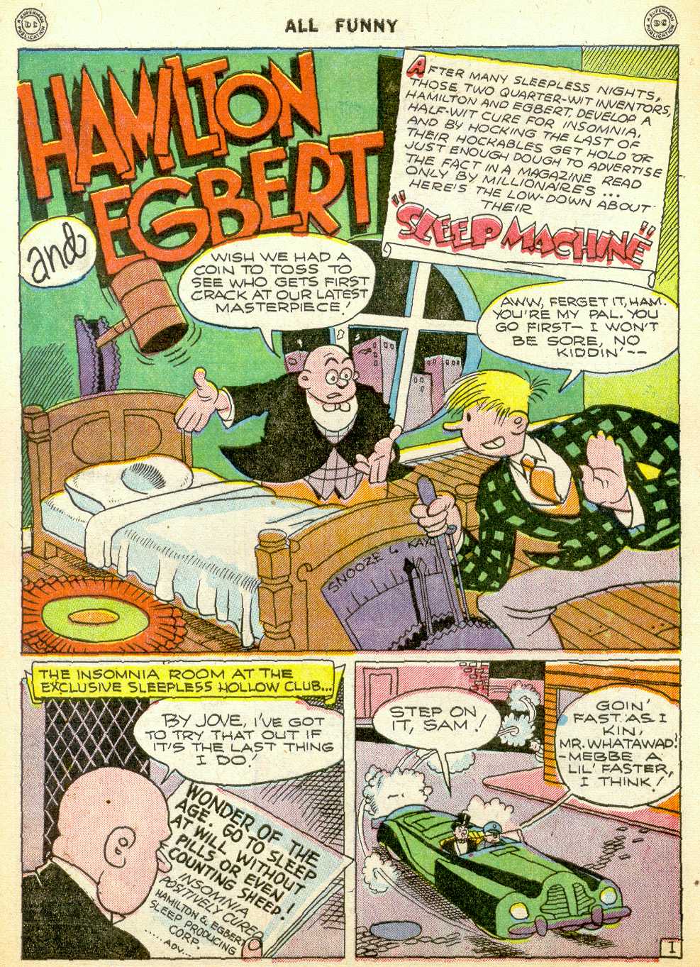 Read online All Funny Comics comic -  Issue #7 - 10