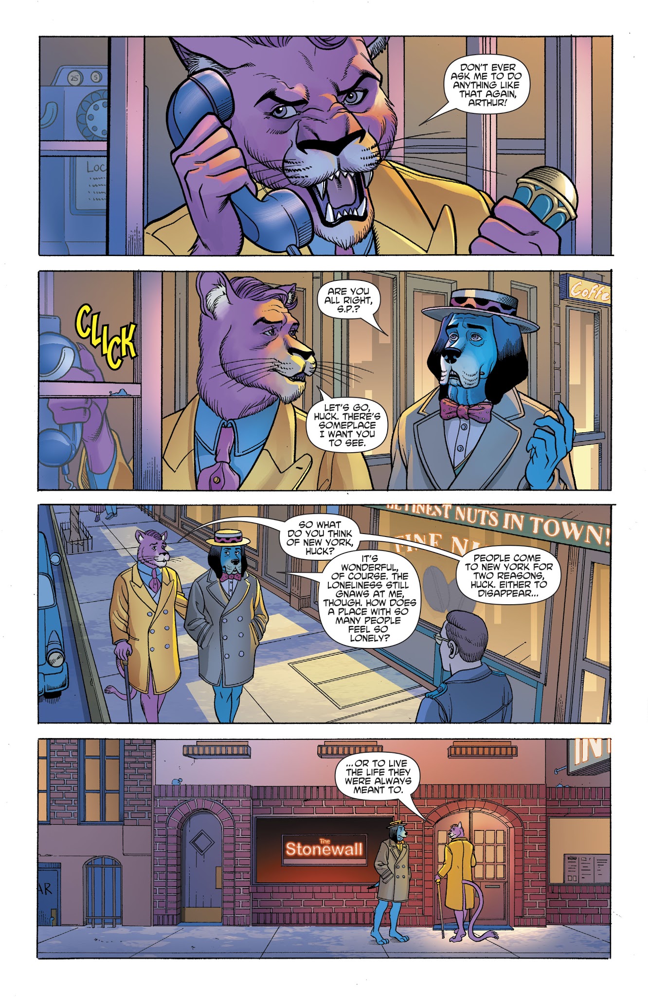 Read online Exit Stage Left: The Snagglepuss Chronicles comic -  Issue #3 - 12