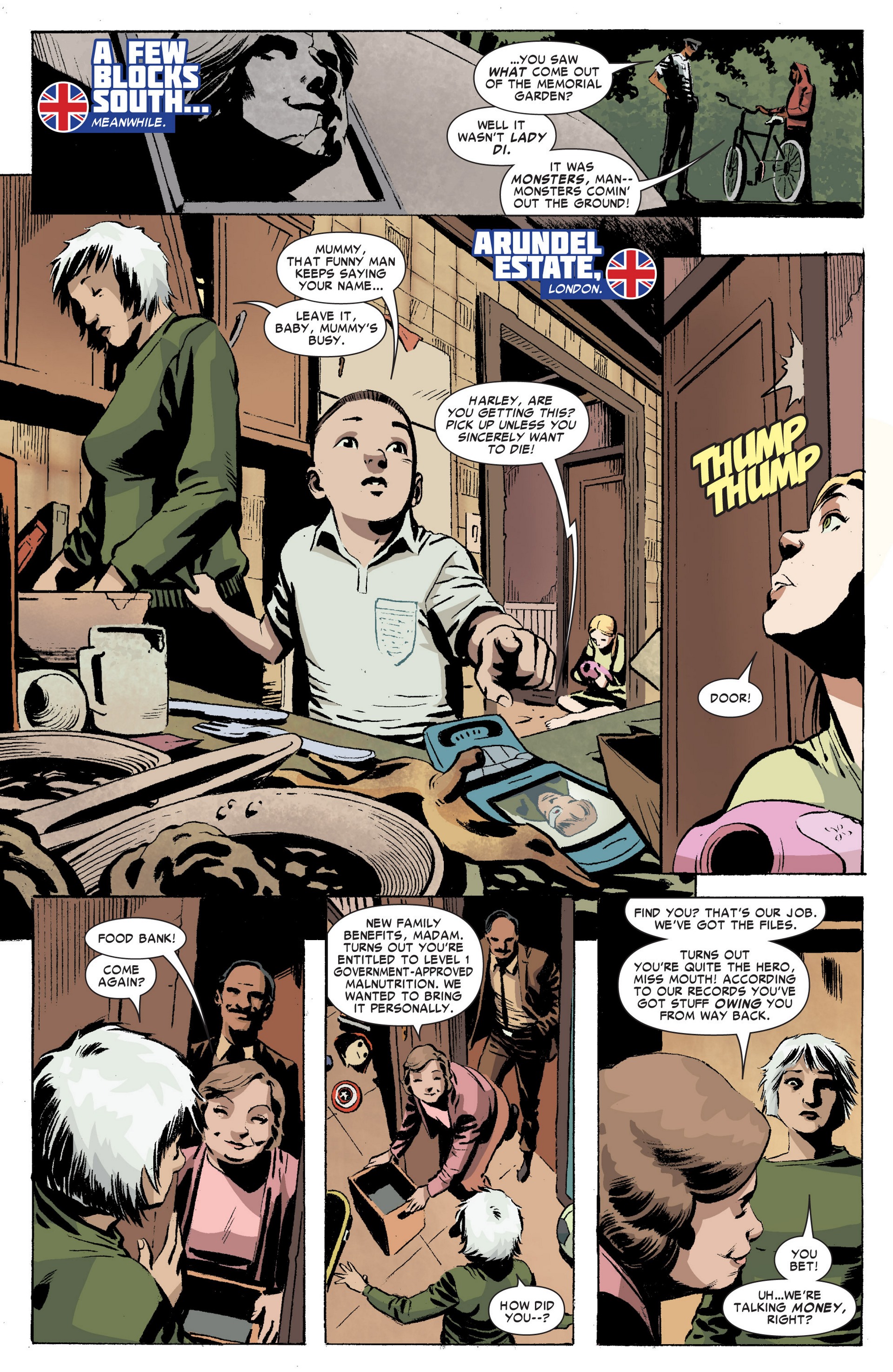 Read online Revolutionary War: Motormouth comic -  Issue # Full - 6