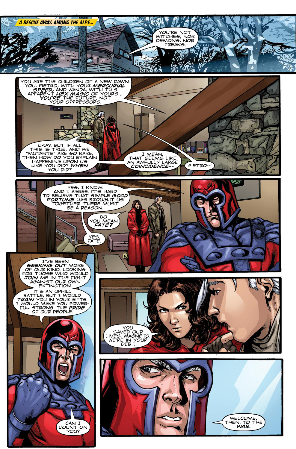 Read online Avengers Origins: The Scarlet Witch & Quicksilver comic ...