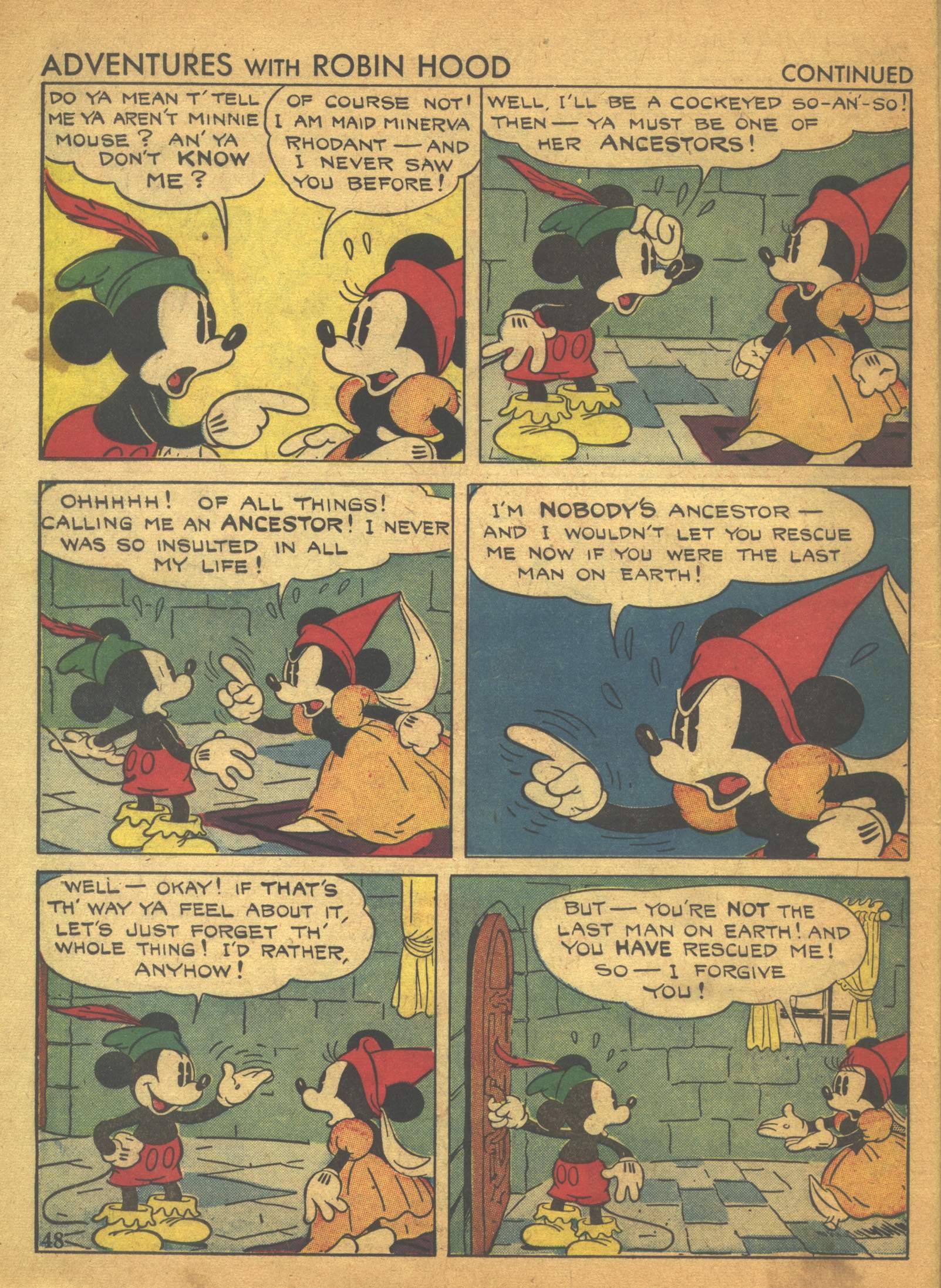 Read online Walt Disney's Comics and Stories comic -  Issue #12 - 50