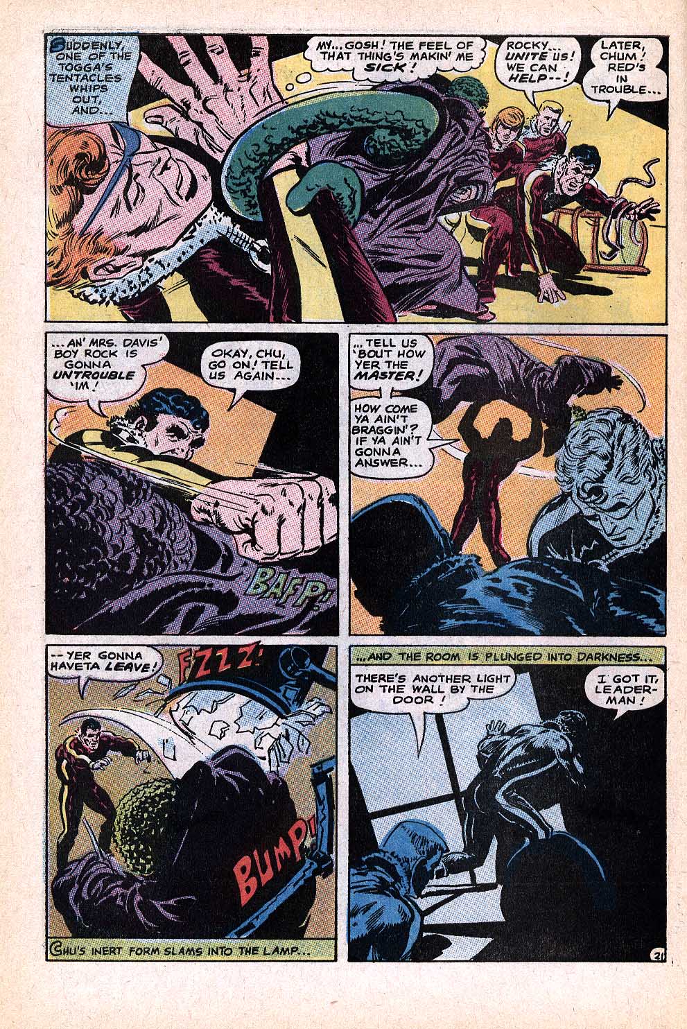 Read online Challengers of the Unknown (1958) comic -  Issue #70 - 23