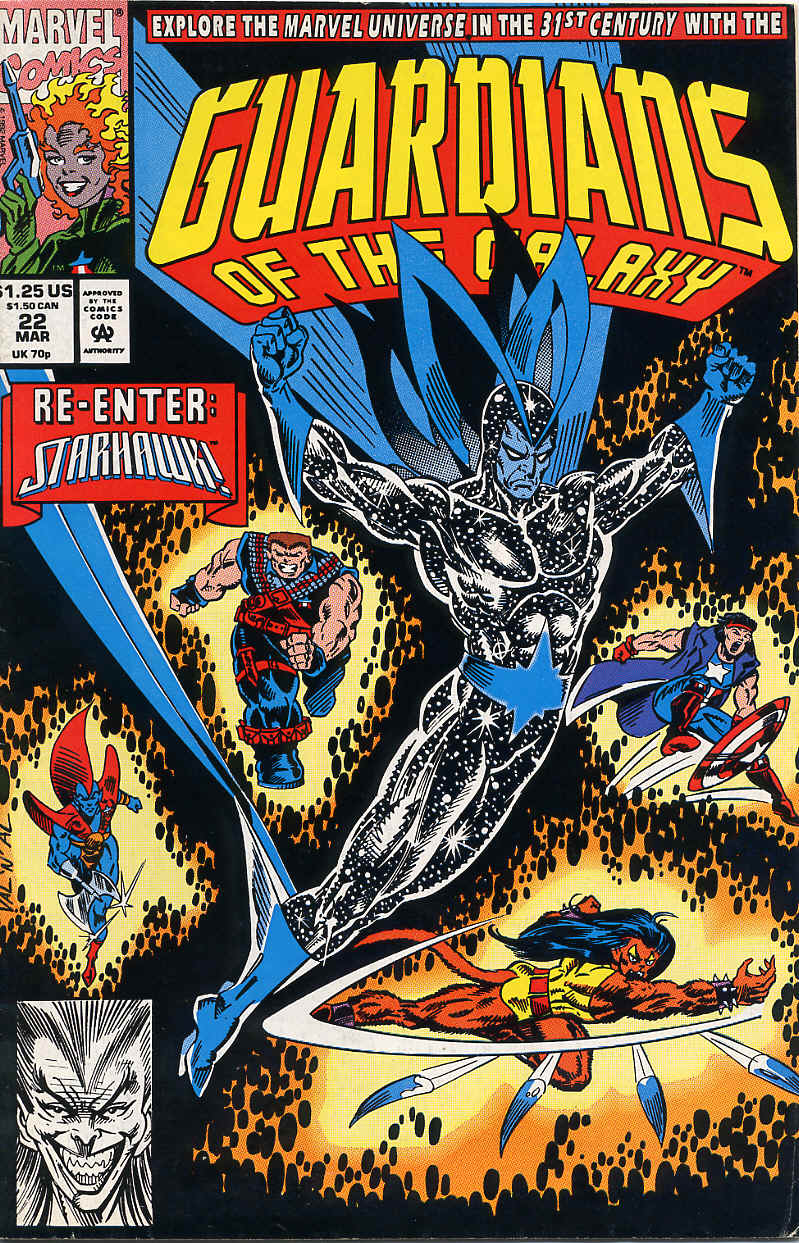 Read online Guardians of the Galaxy (1990) comic -  Issue #22 - 1