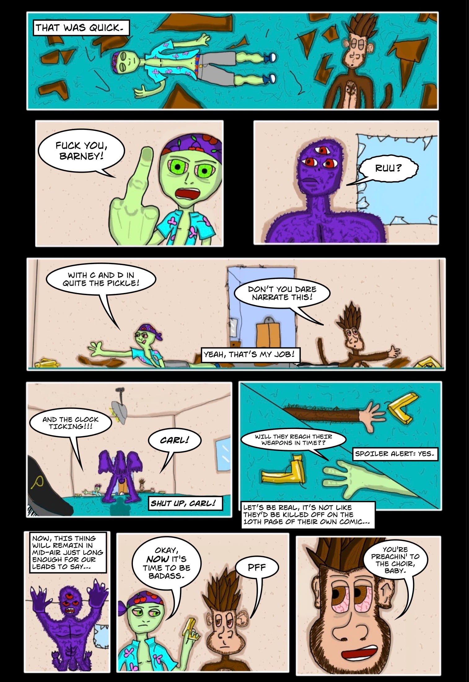 Read online Animal Dayz comic -  Issue # Full - 12