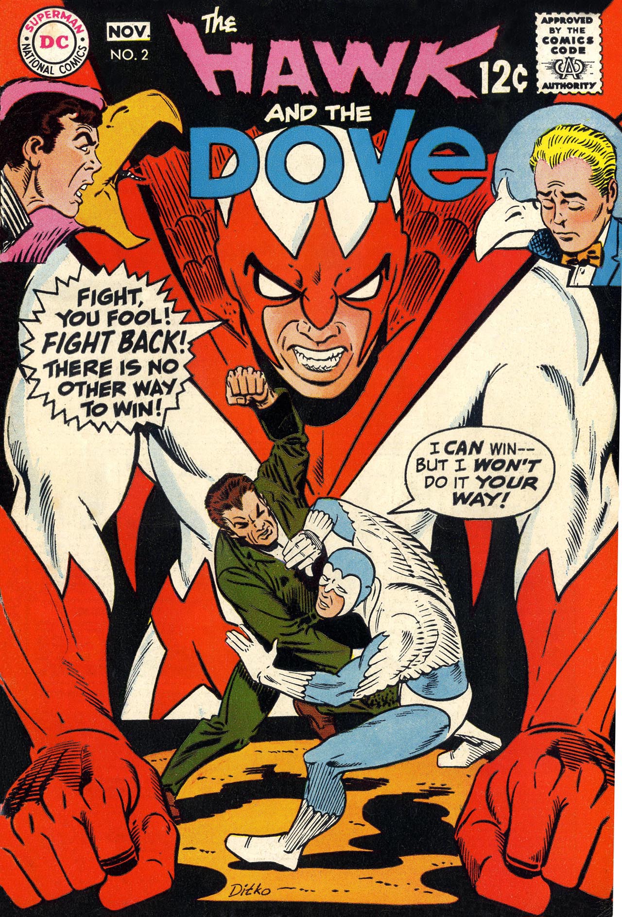 Read online The Hawk and the Dove comic -  Issue #2 - 1