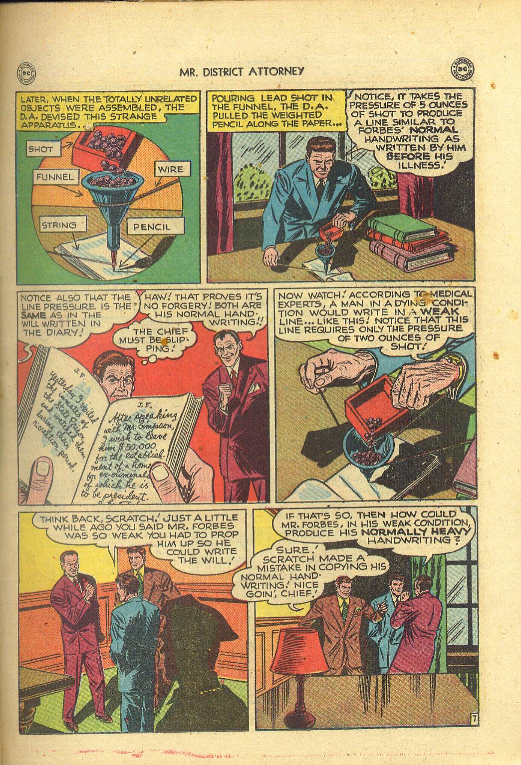 Read online Mr. District Attorney comic -  Issue #4 - 33