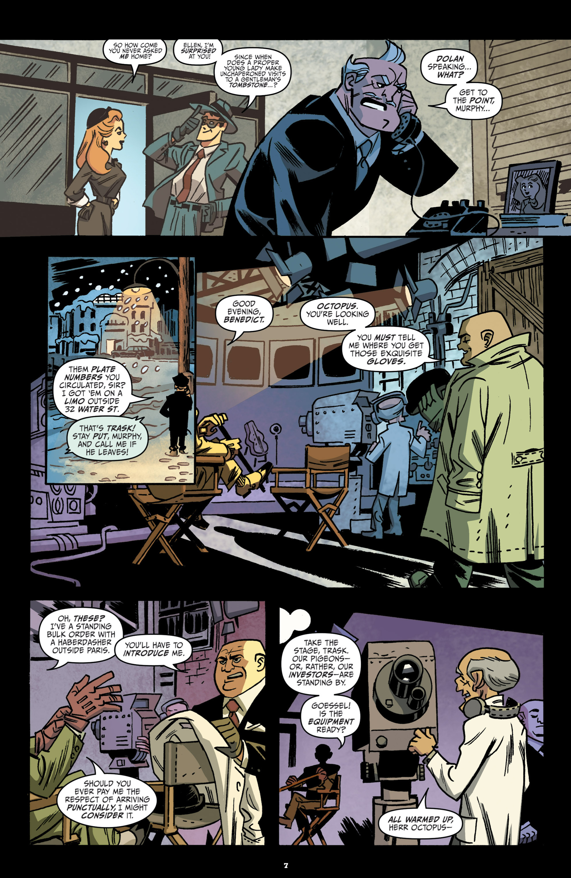 Read online The Rocketeer/The Spirit: Pulp Friction comic -  Issue #3 - 9