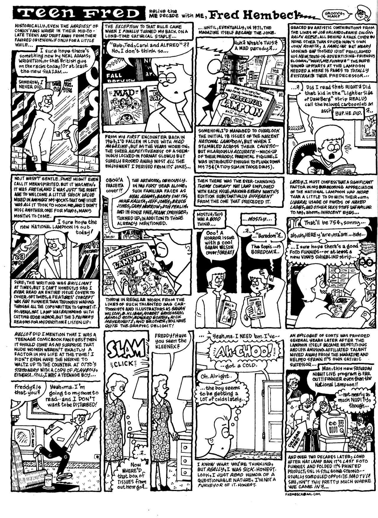 Read online The Nearly Complete Essential Hembeck Archives Omnibus comic -  Issue # TPB (Part 1) - 27