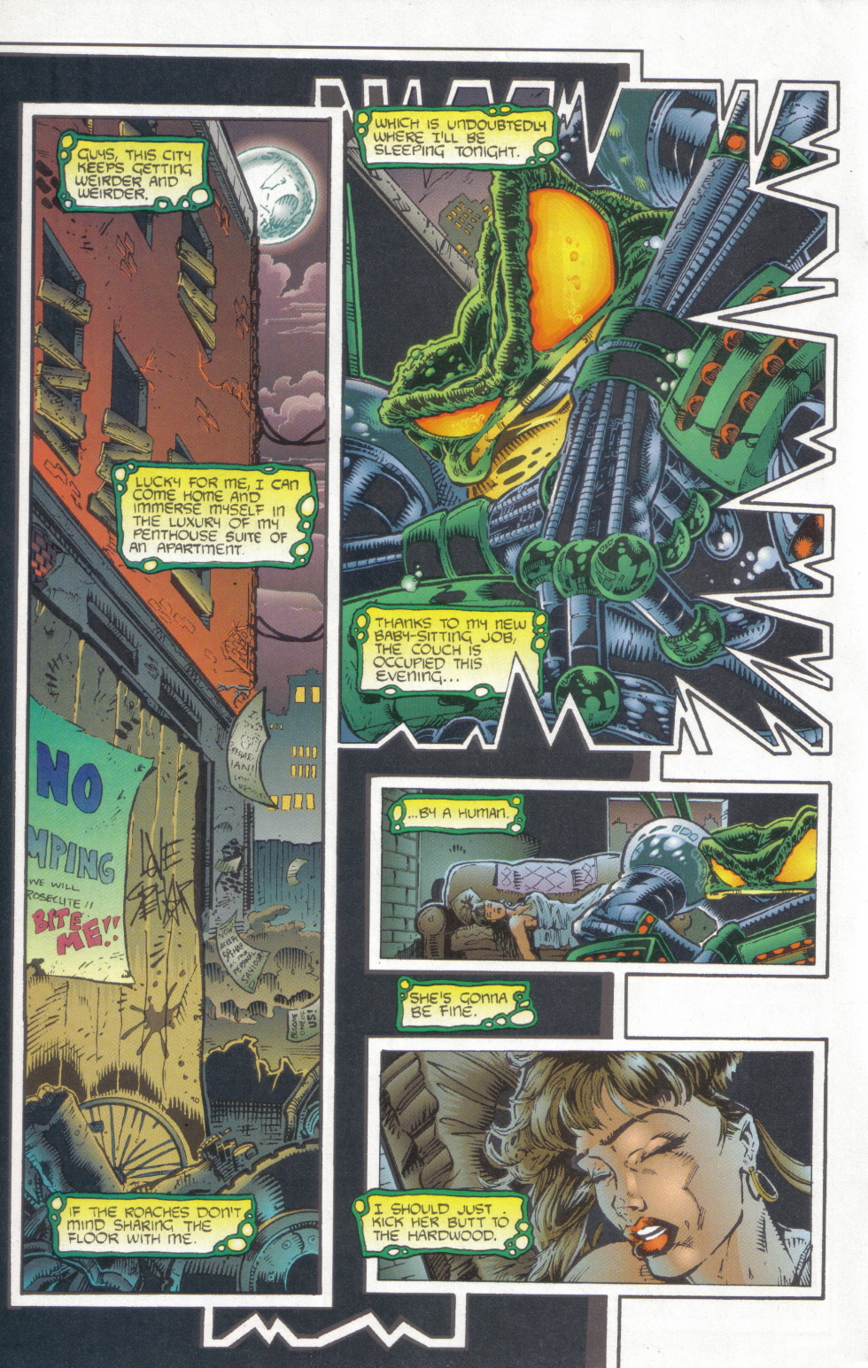 Read online Cyberfrog comic -  Issue #3 - 20