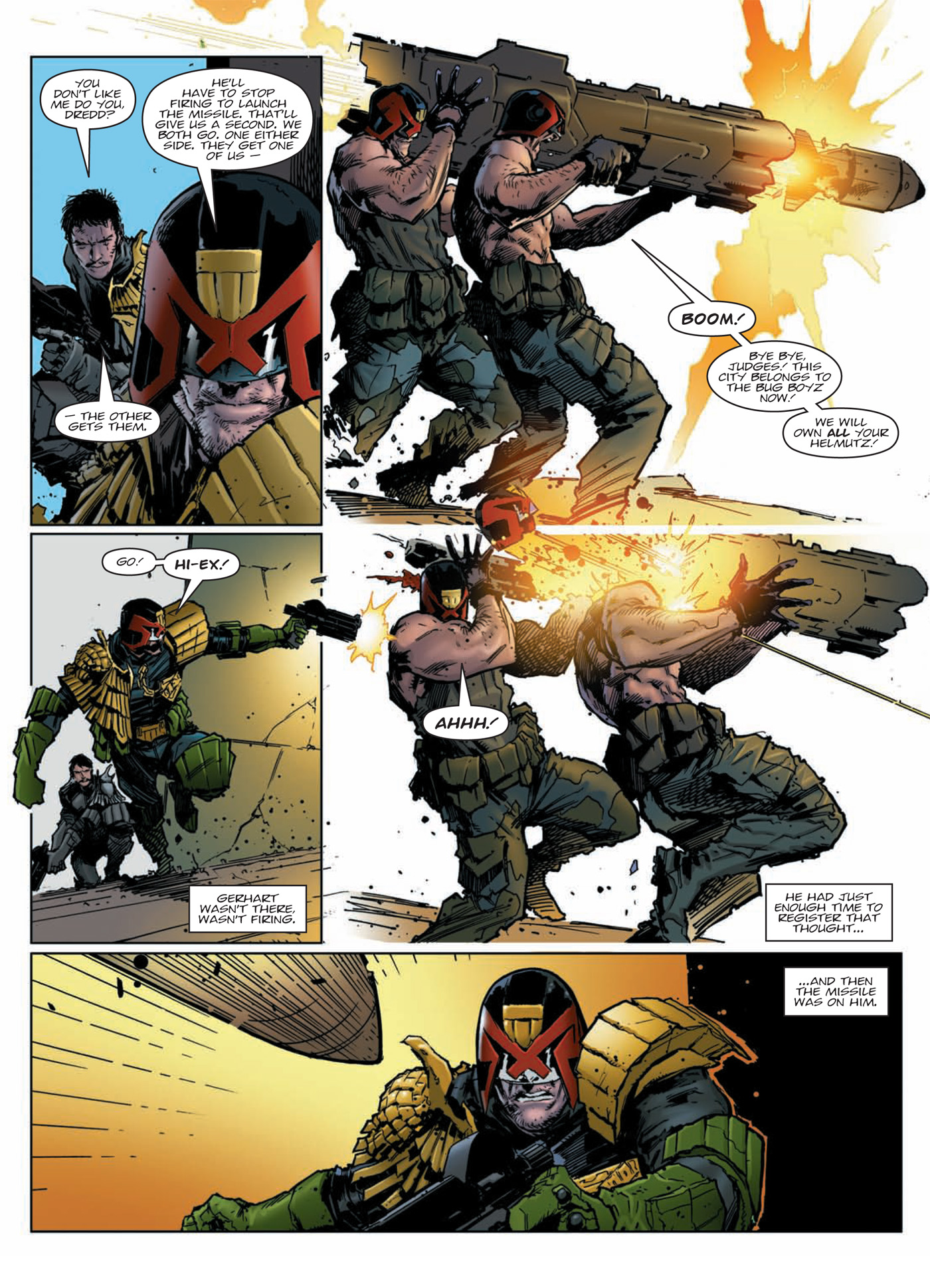 Read online Judge Dredd: Day of Chaos: Fallout comic -  Issue # TPB (Part 2) - 63