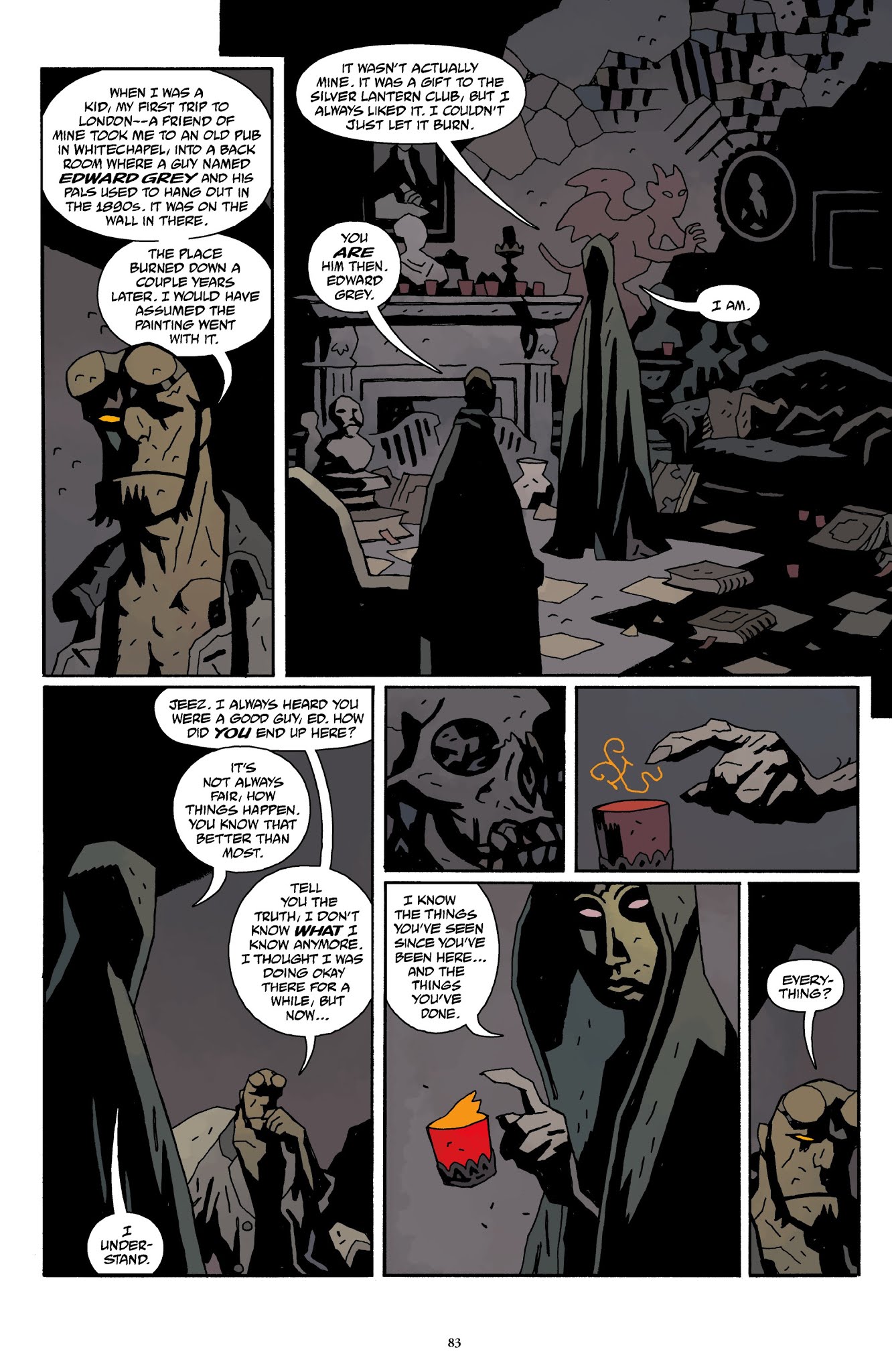 Read online Hellboy Omnibus comic -  Issue # TPB 4 (Part 1) - 84