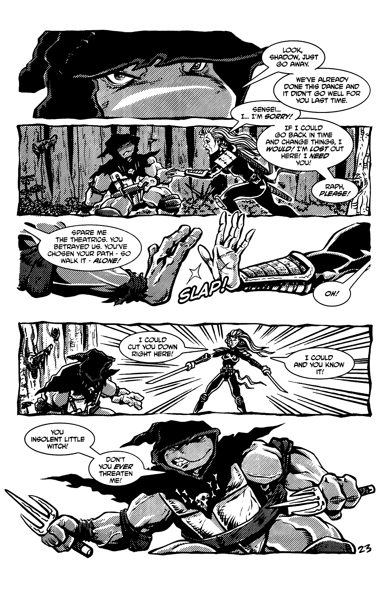 Read online Tales of the TMNT comic -  Issue #69 - 26