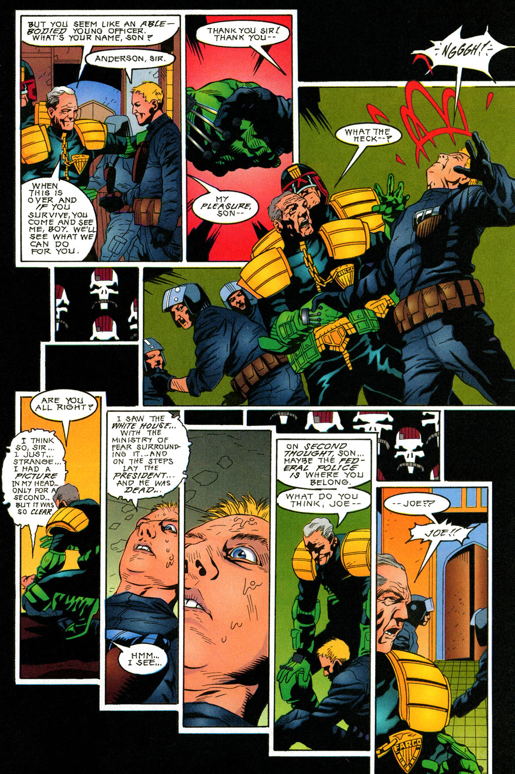 Read online Judge Dredd (1994) comic -  Issue #8 - 10