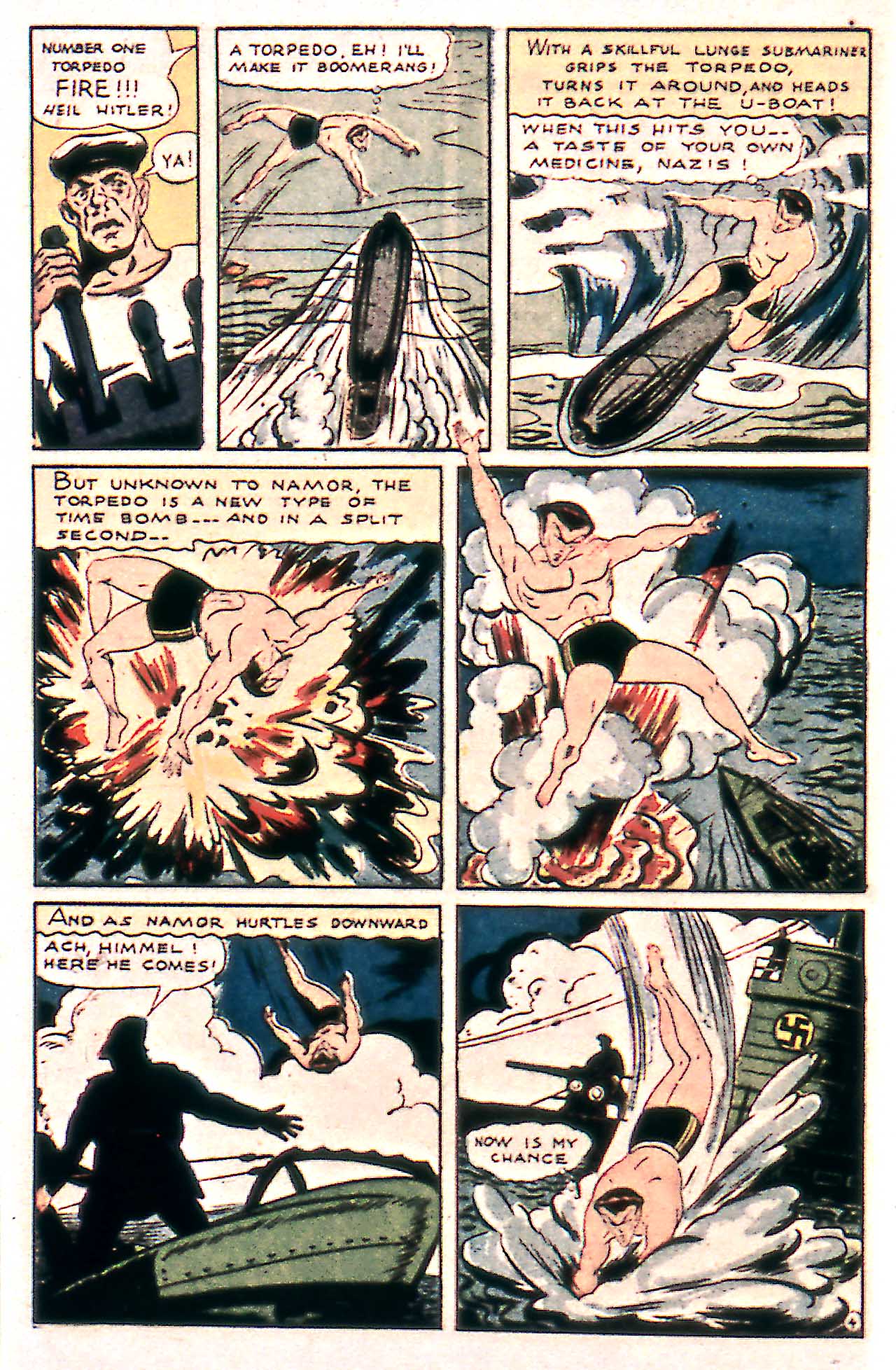 Read online Sub-Mariner Comics comic -  Issue #14 - 6