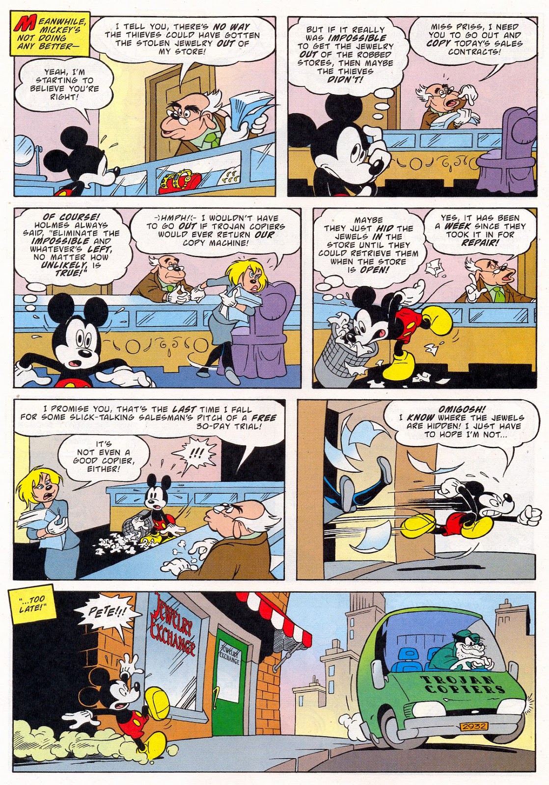 Walt Disney's Mickey Mouse issue 258 - Page 10