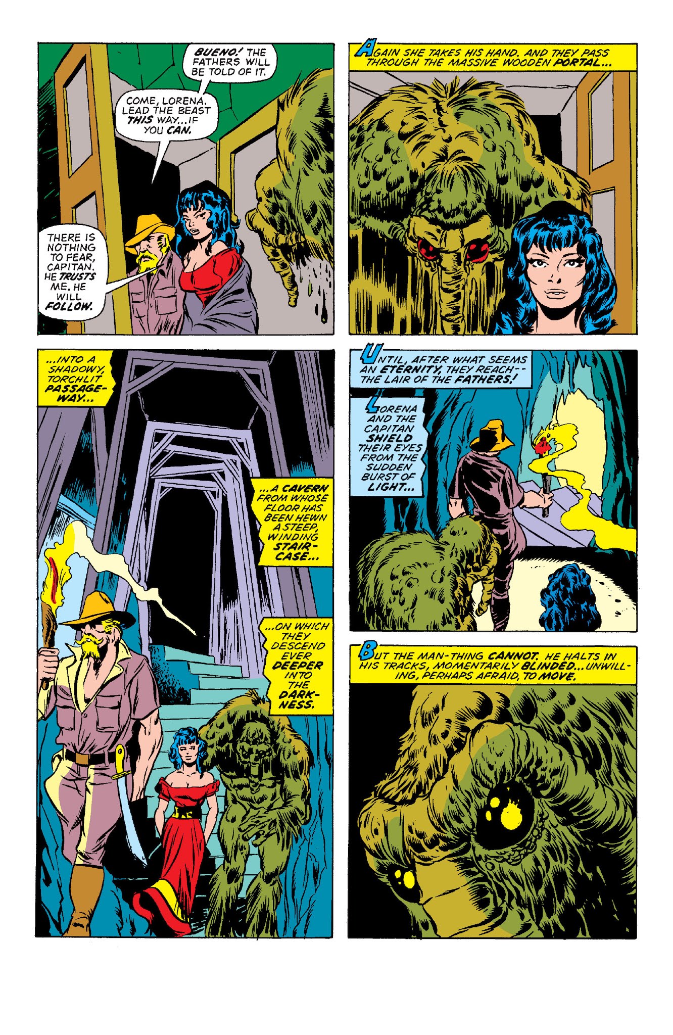 Read online Man-Thing by Steve Gerber: The Complete Collection comic -  Issue # TPB 1 (Part 5) - 9