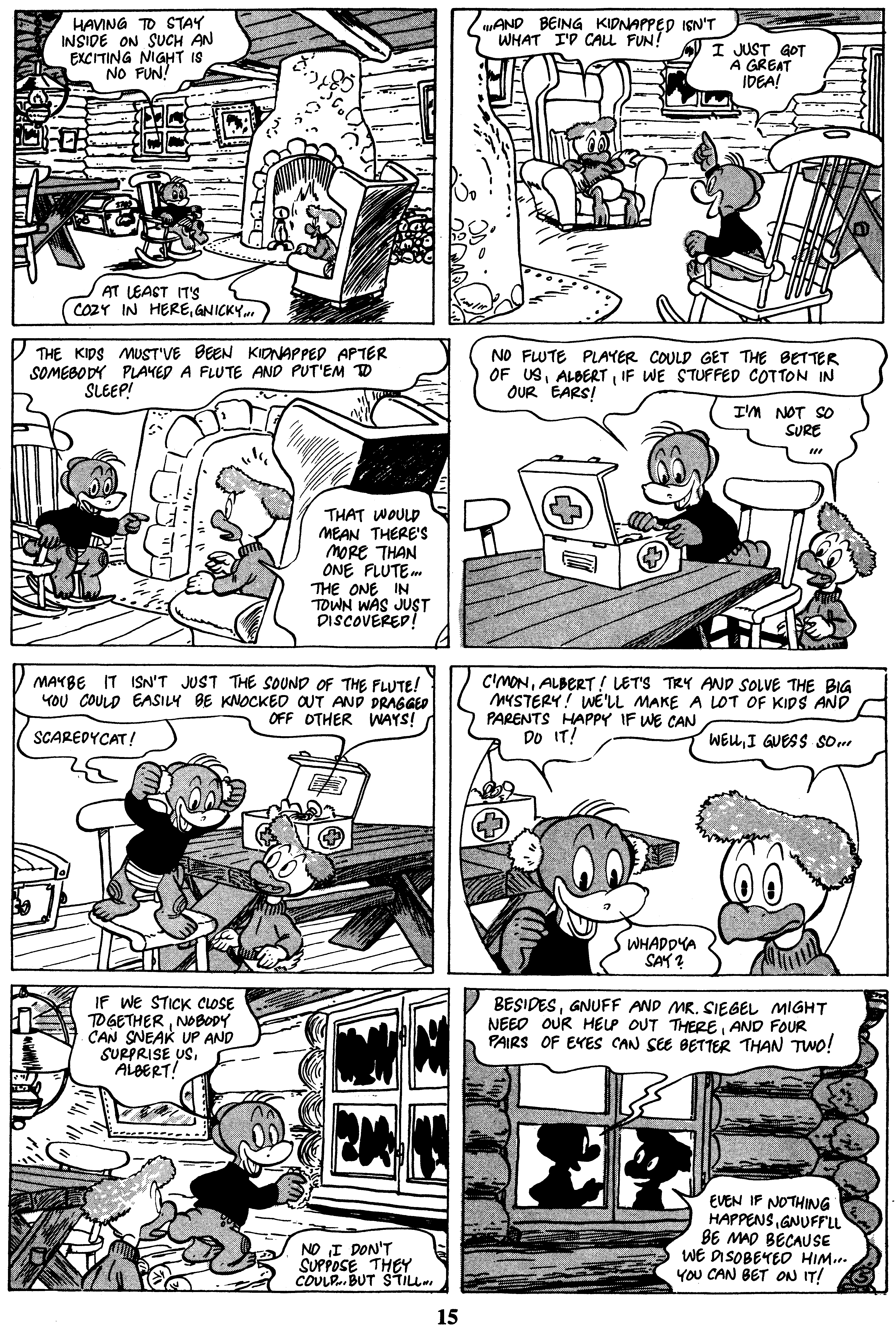 Read online Critters comic -  Issue #40 - 17