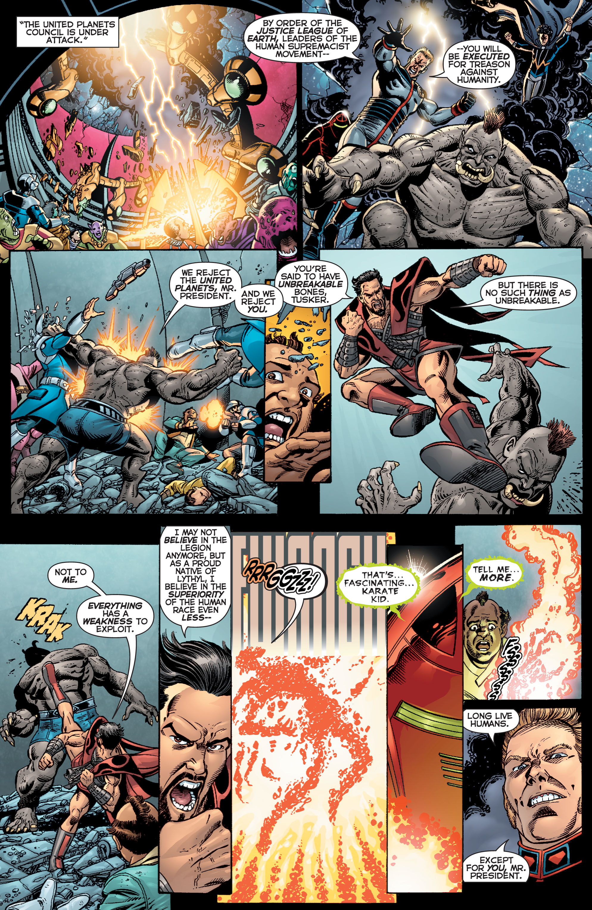 Read online Final Crisis: Legion of Three Worlds comic -  Issue #3 - 10