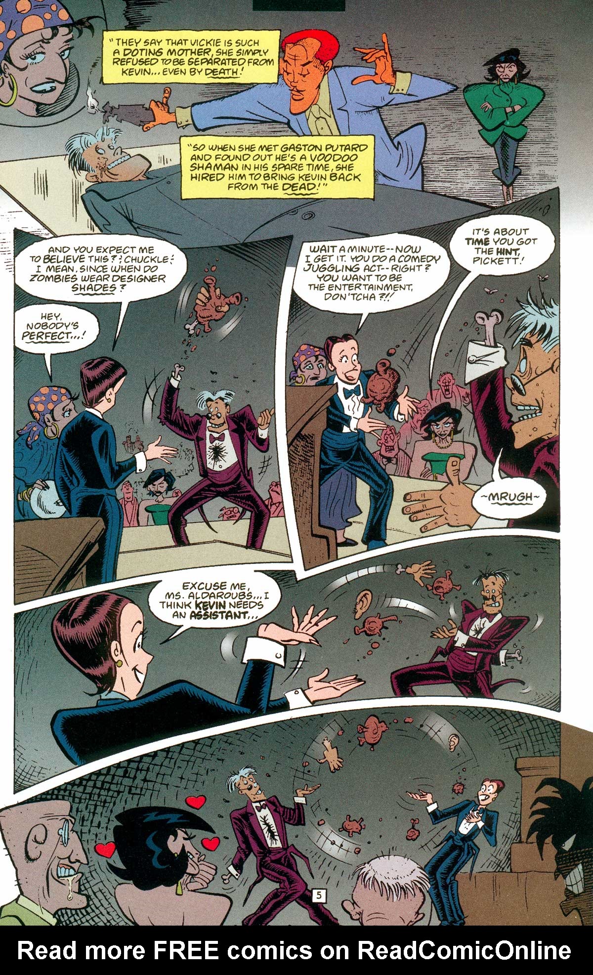 Read online Gross Point comic -  Issue #4 - 21