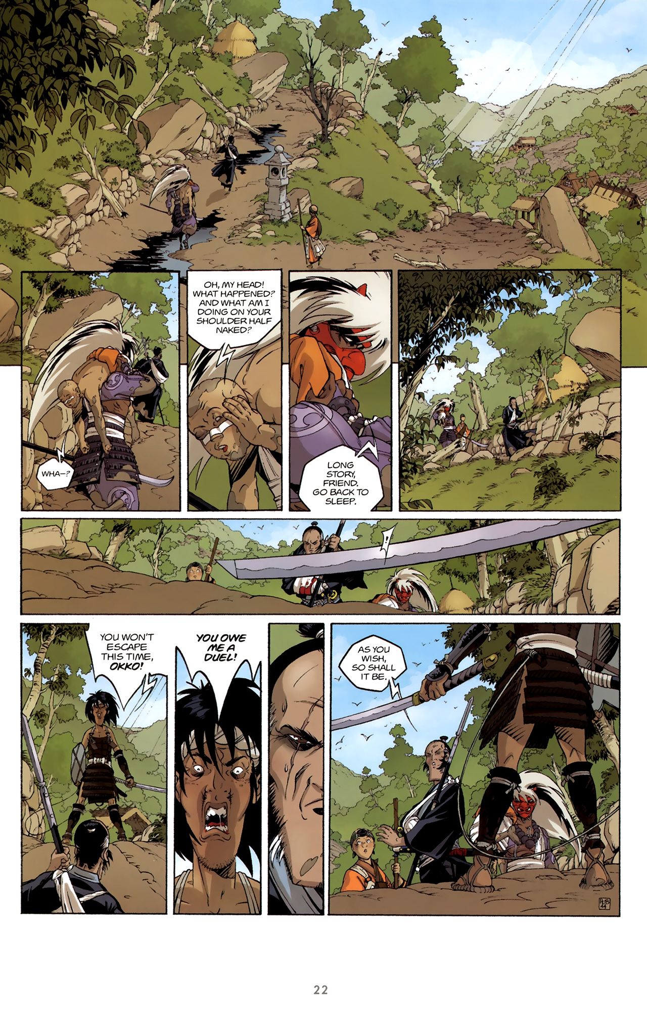 Read online Okko: The Cycle of Air comic -  Issue #4 - 22