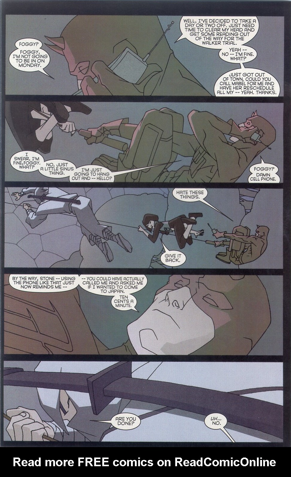 Read online Daredevil: Ninja comic -  Issue #2 - 12