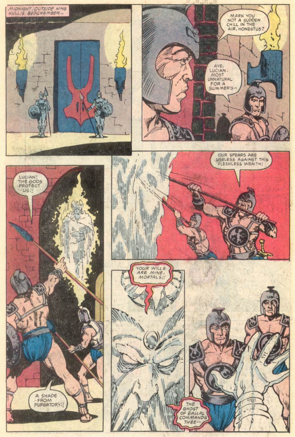 Read online Kull The Conqueror (1983) comic -  Issue #10 - 12