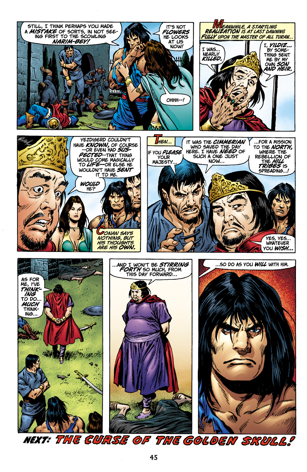 Read online The Chronicles of Conan comic -  Issue # TPB 6 (Part 1) - 44