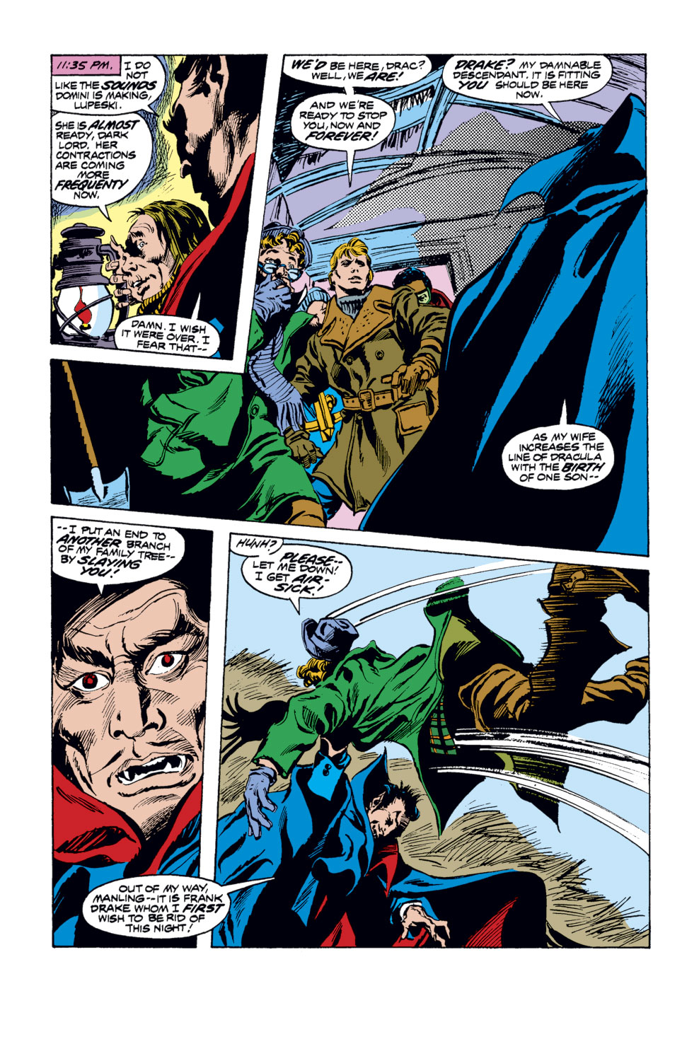 Read online Tomb of Dracula (1972) comic -  Issue #54 - 16