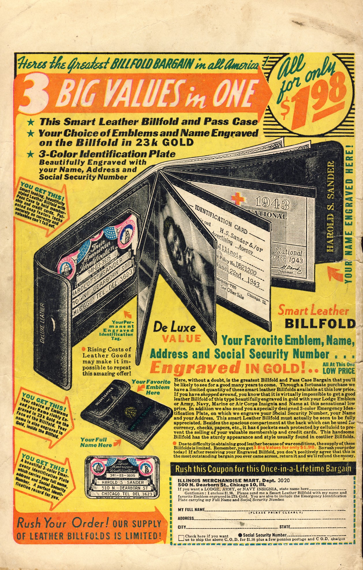 Read online Wings Comics comic -  Issue #46 - 52