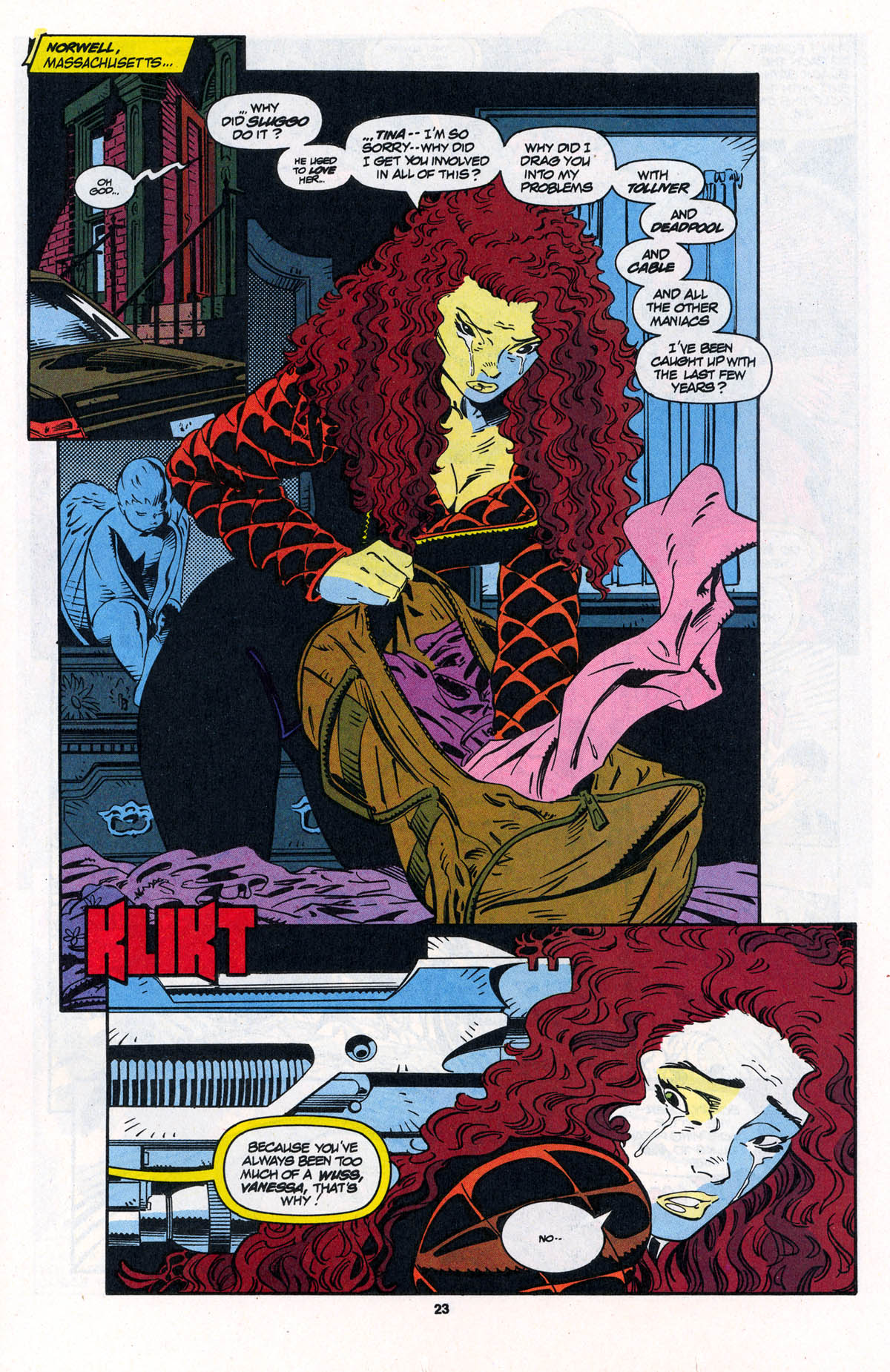 Read online X-Force (1991) comic -  Issue #23 - 23