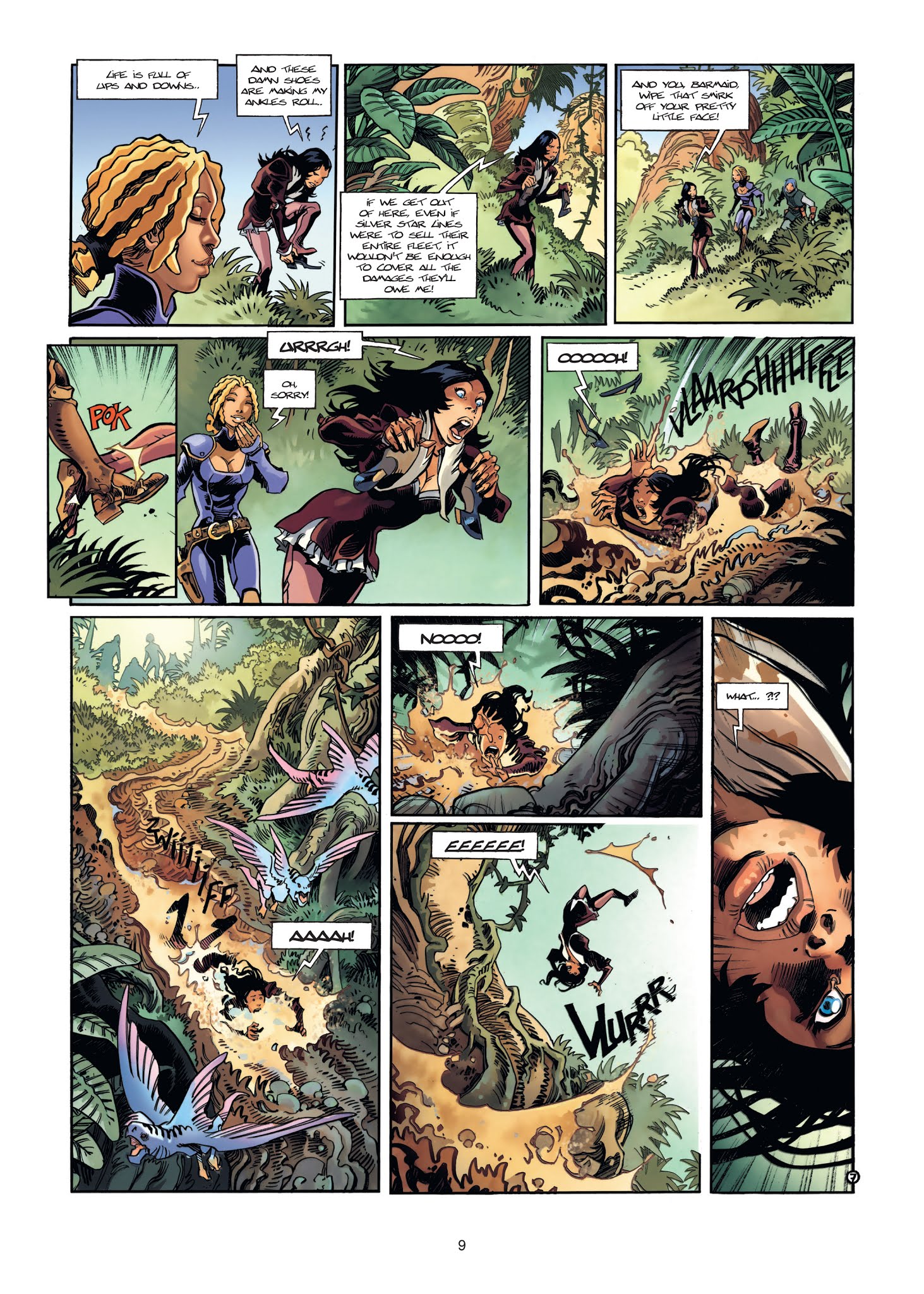 Read online Ythaq comic -  Issue #6 - 9