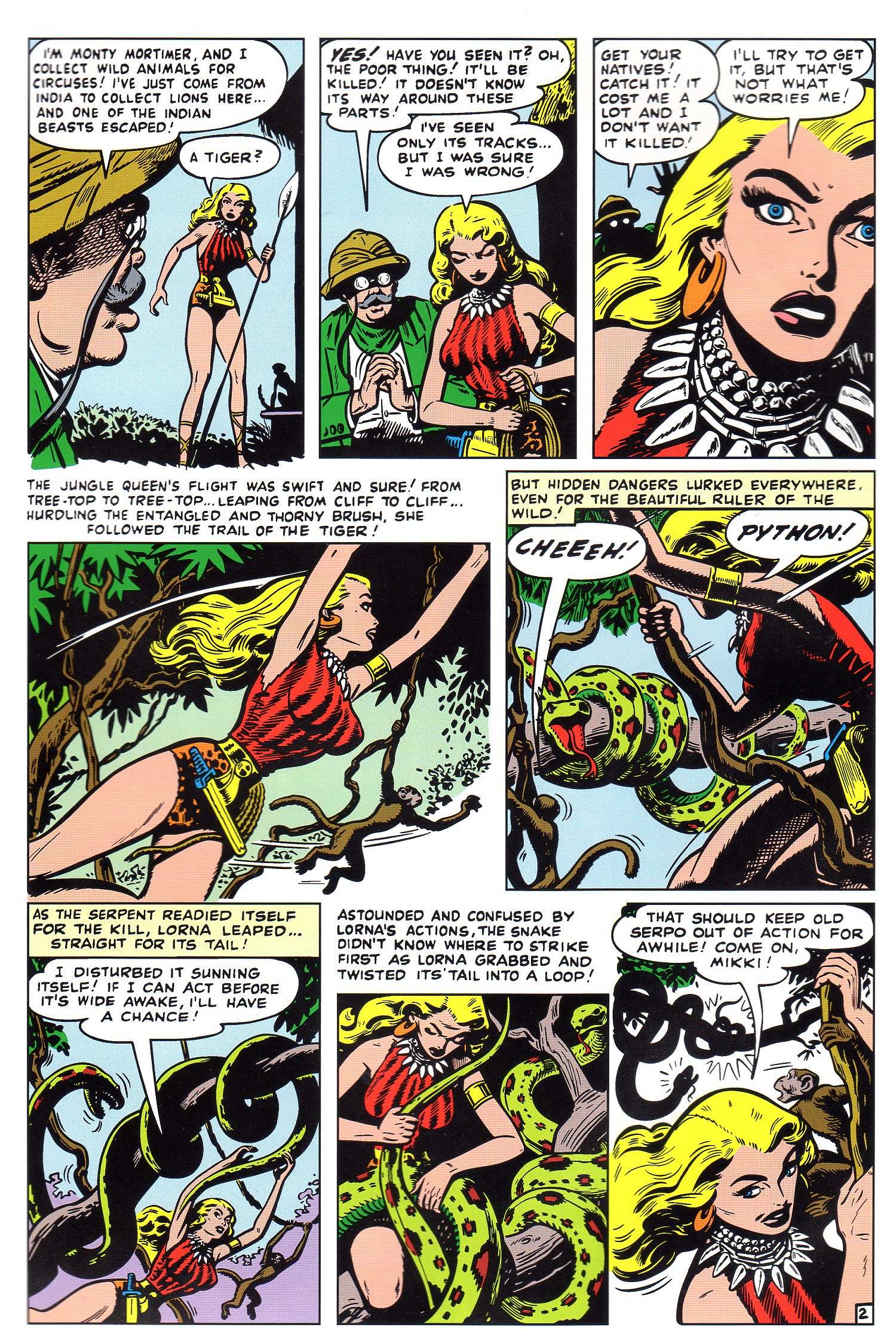 Read online Lorna, The Jungle Queen comic -  Issue #5 - 11