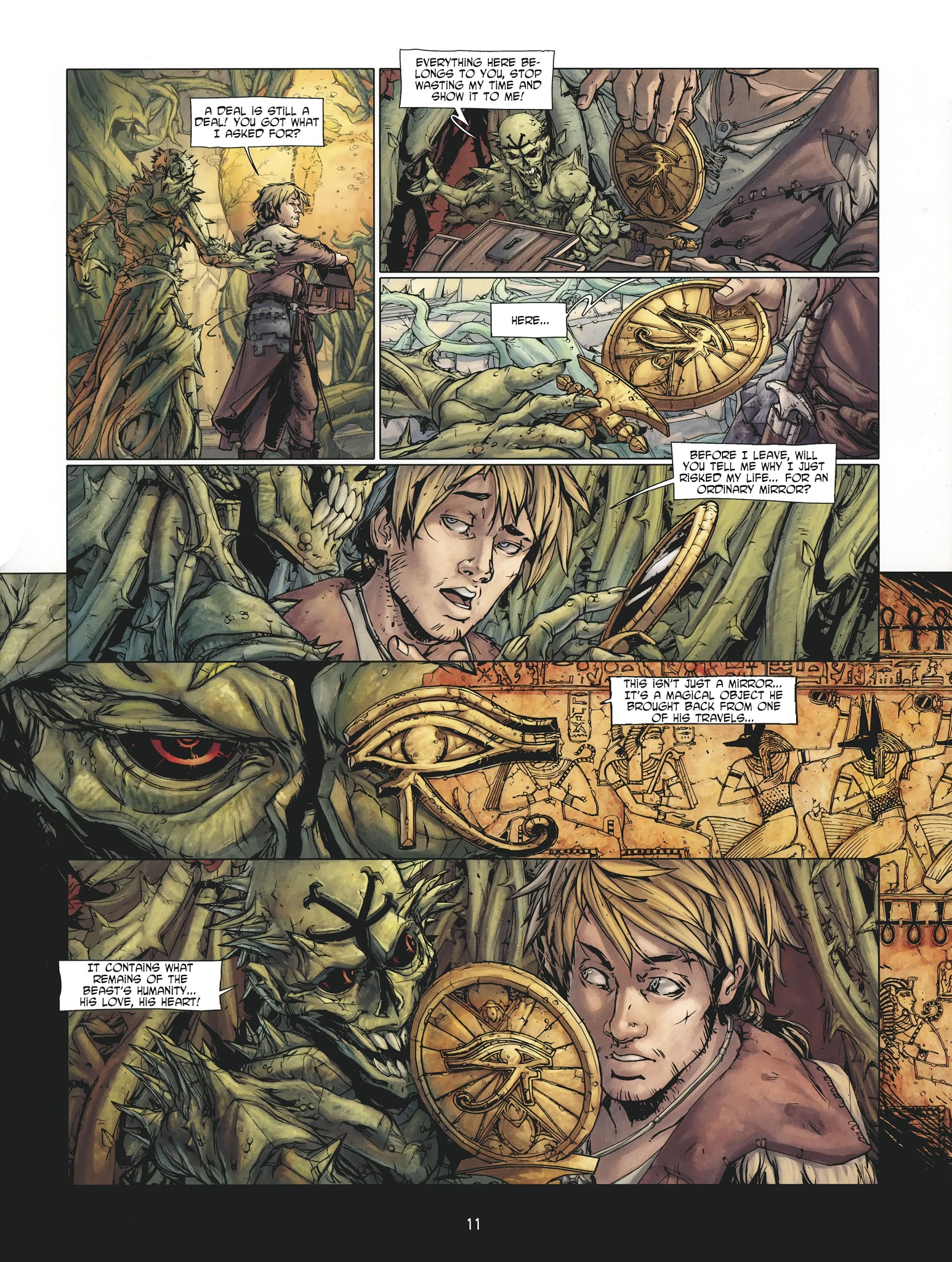 Read online Beauty and the Beast (2014) comic -  Issue #2 - 12