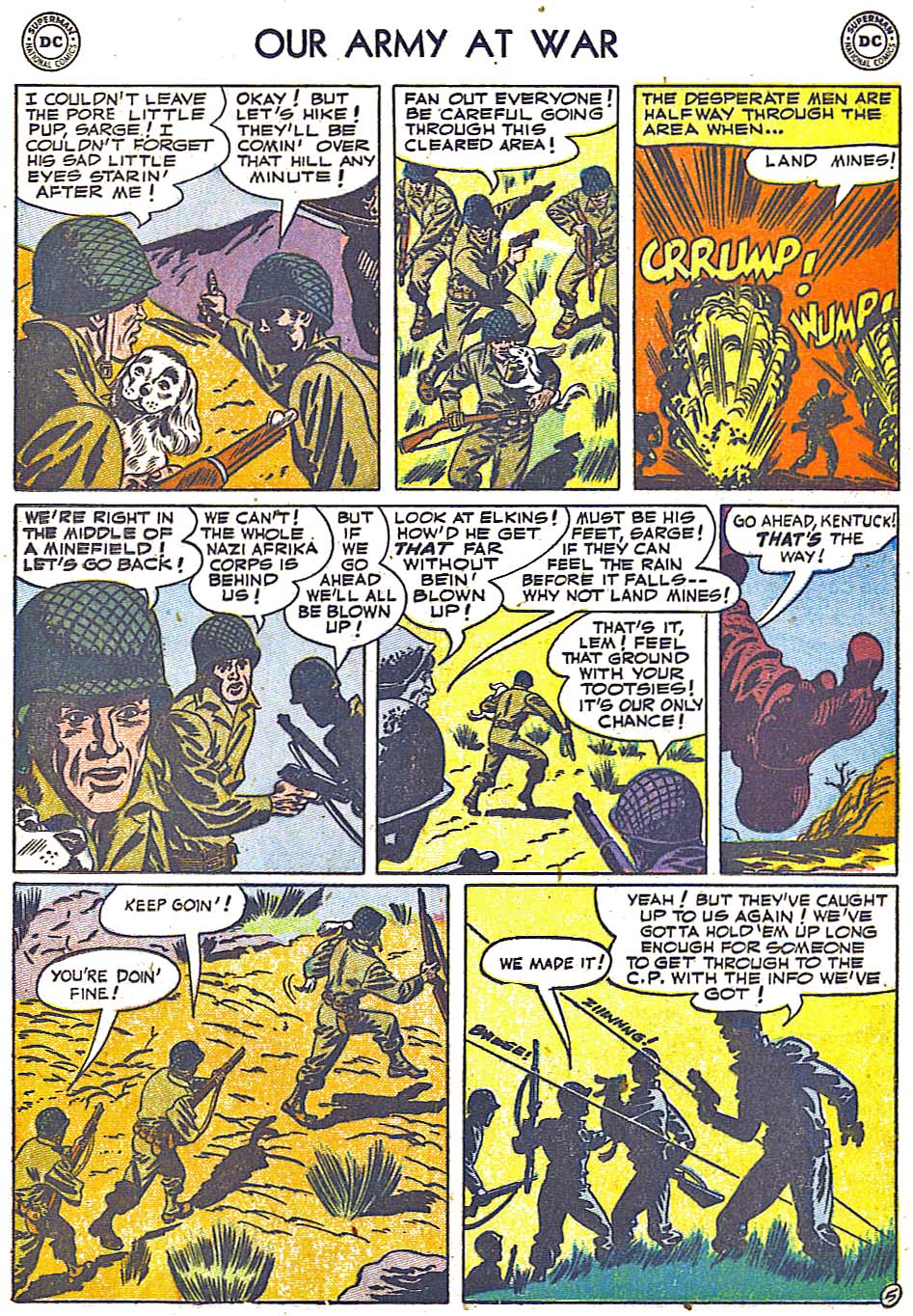 Read online Our Army at War (1952) comic -  Issue #1 - 25