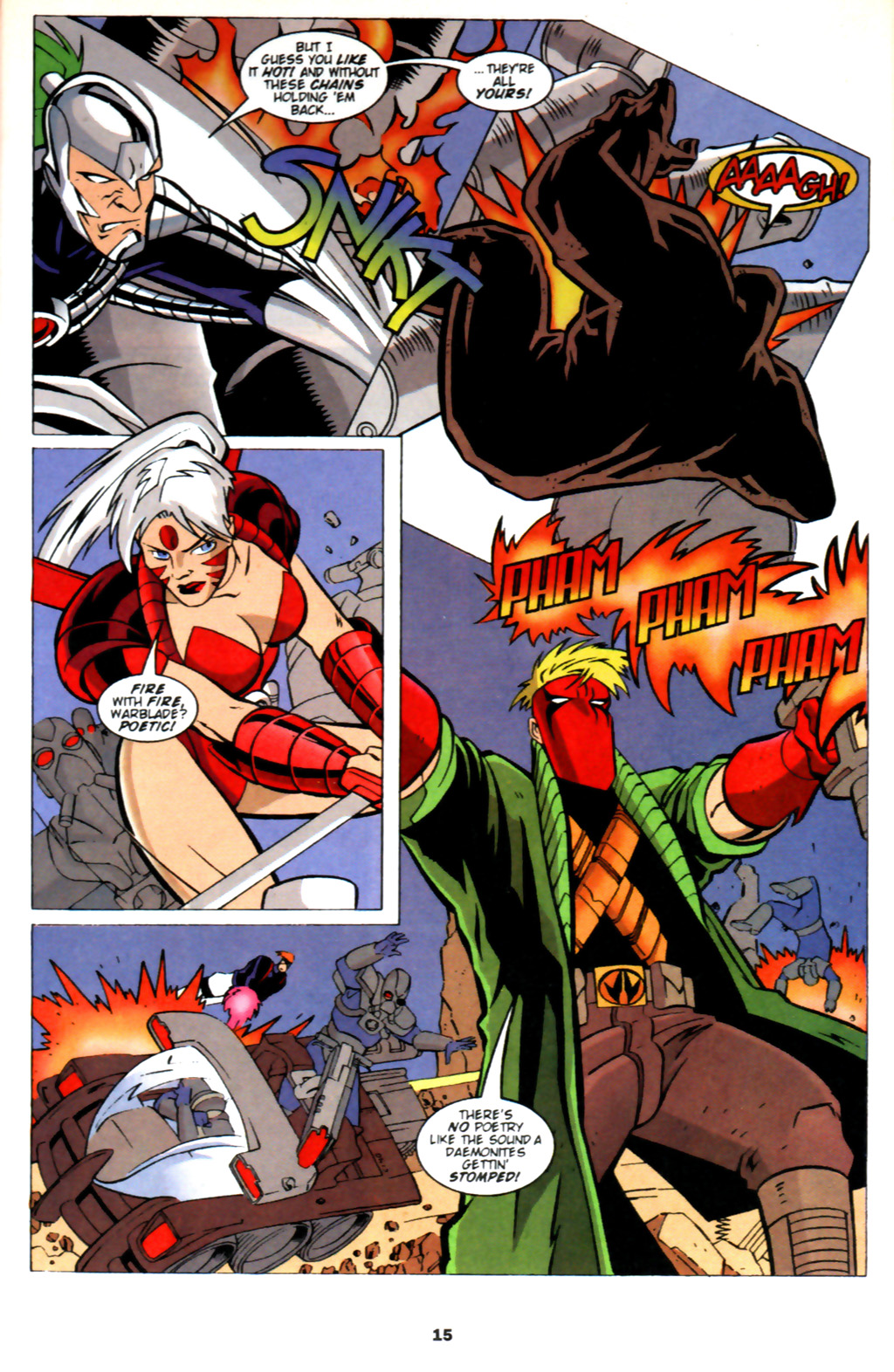 Read online WildC.A.T.s Adventures comic -  Issue #7 - 18