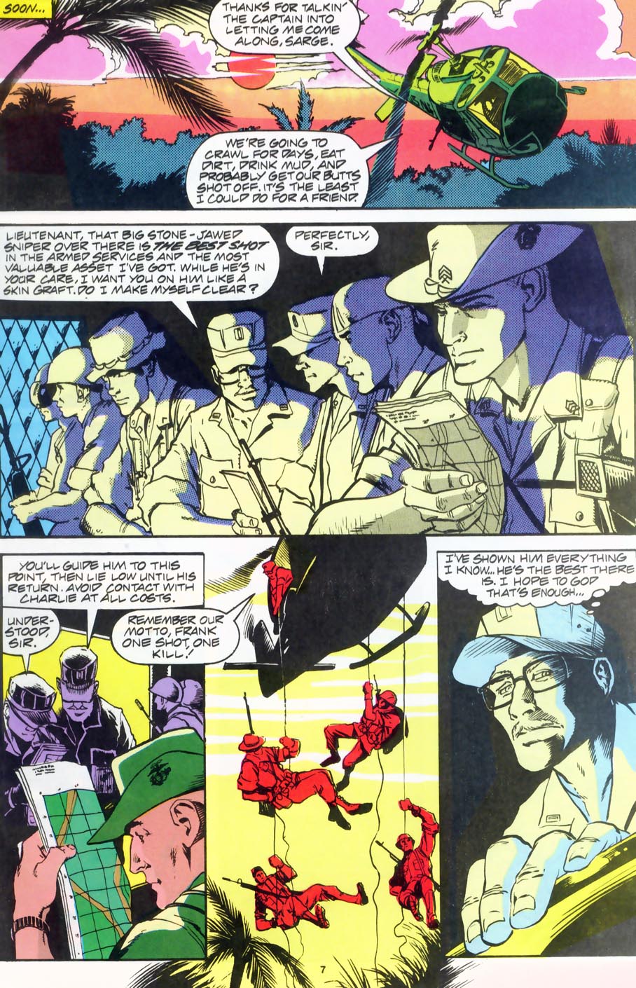 Read online The 'Nam comic -  Issue #52 - 7