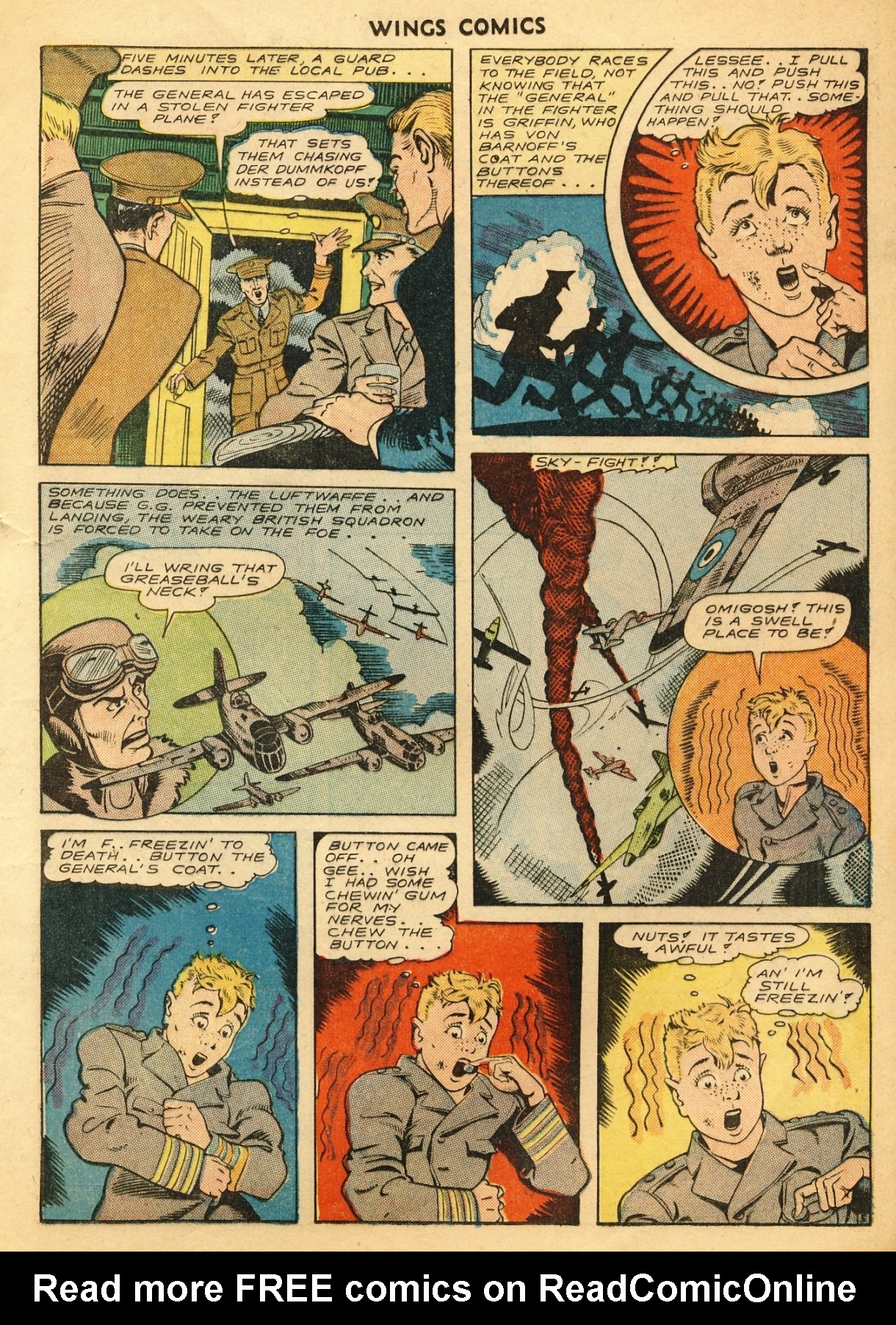Read online Wings Comics comic -  Issue #39 - 23