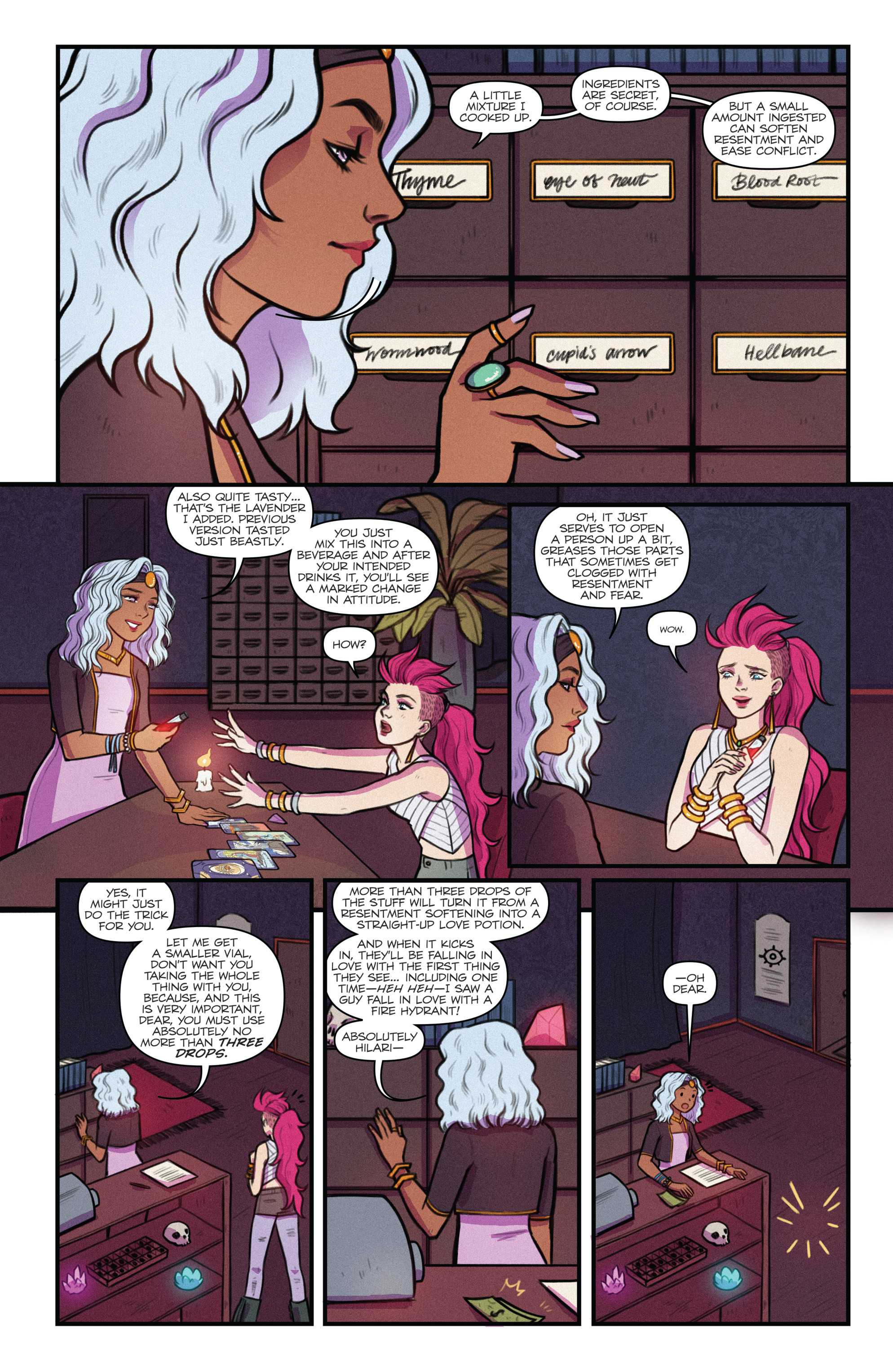 Read online Jem and The Holograms comic -  Issue # _Special - Valentine's Day - 7